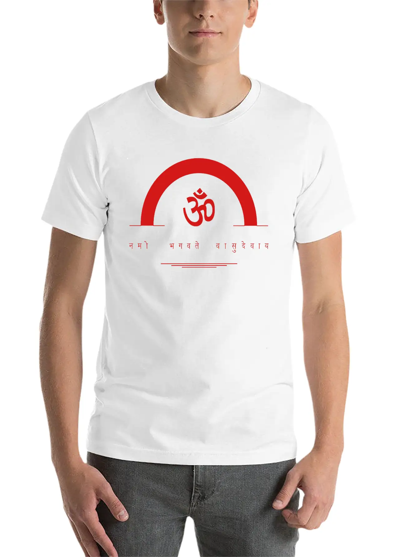 Om Mantra Fashion For Men And Women Stylish Everyday T-Shirt – Unisex Basic Cotton Tee