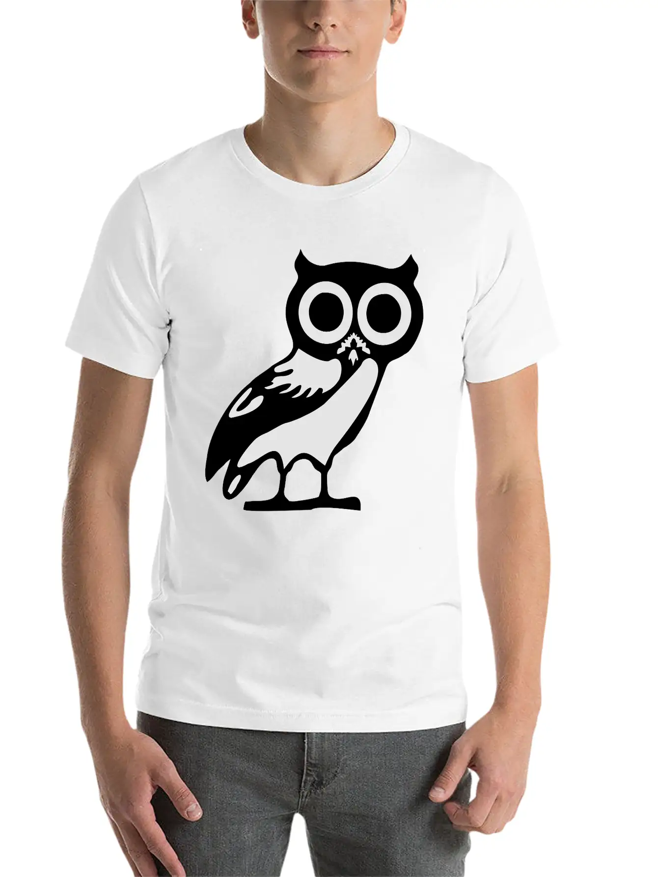 Owl Stylish Everyday T-Shirt – Unisex Basic Cotton Tee