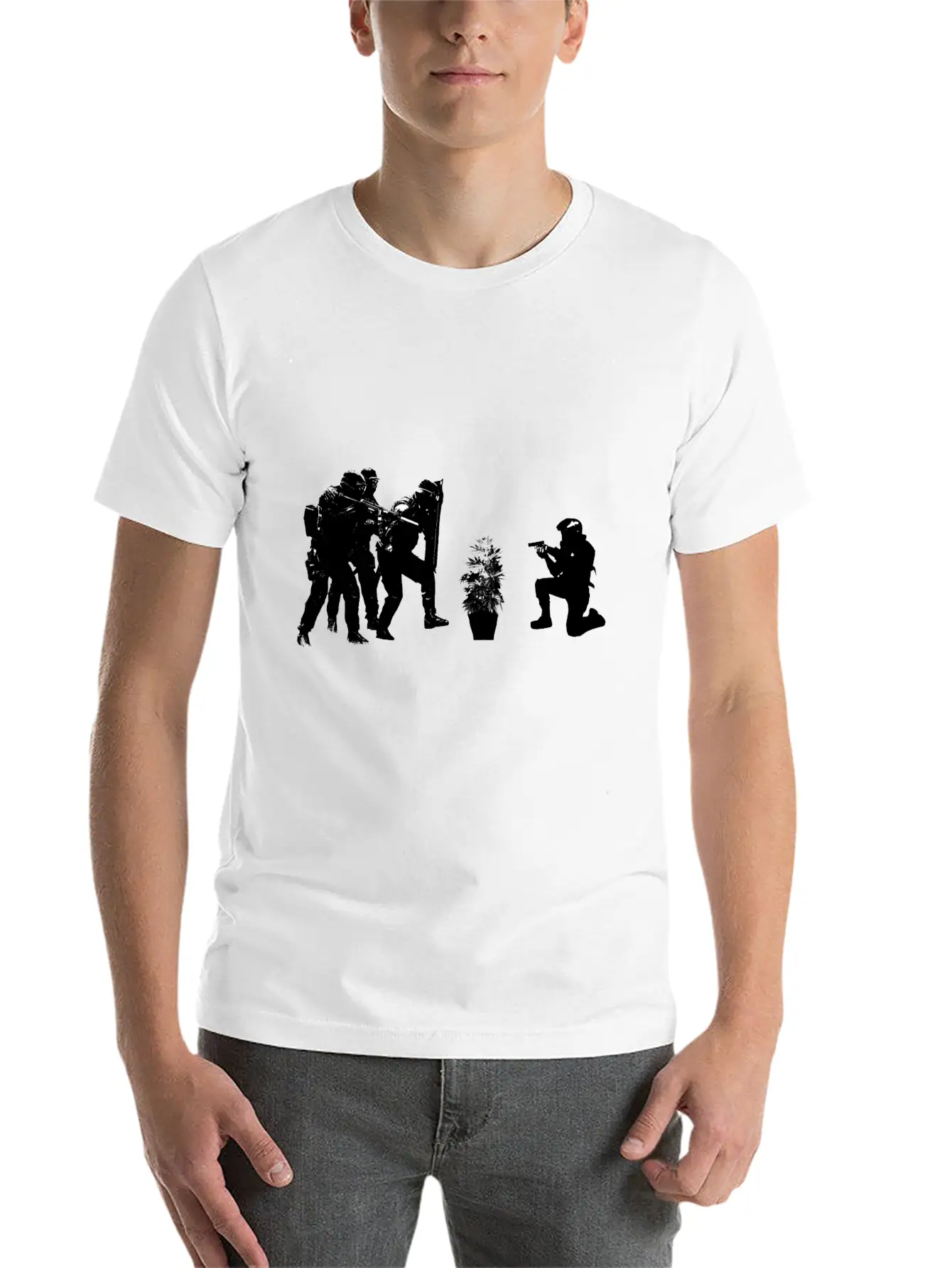 Police Brutality Coming Up Stylish Everyday T-Shirt – Unisex Basic Cotton Tee