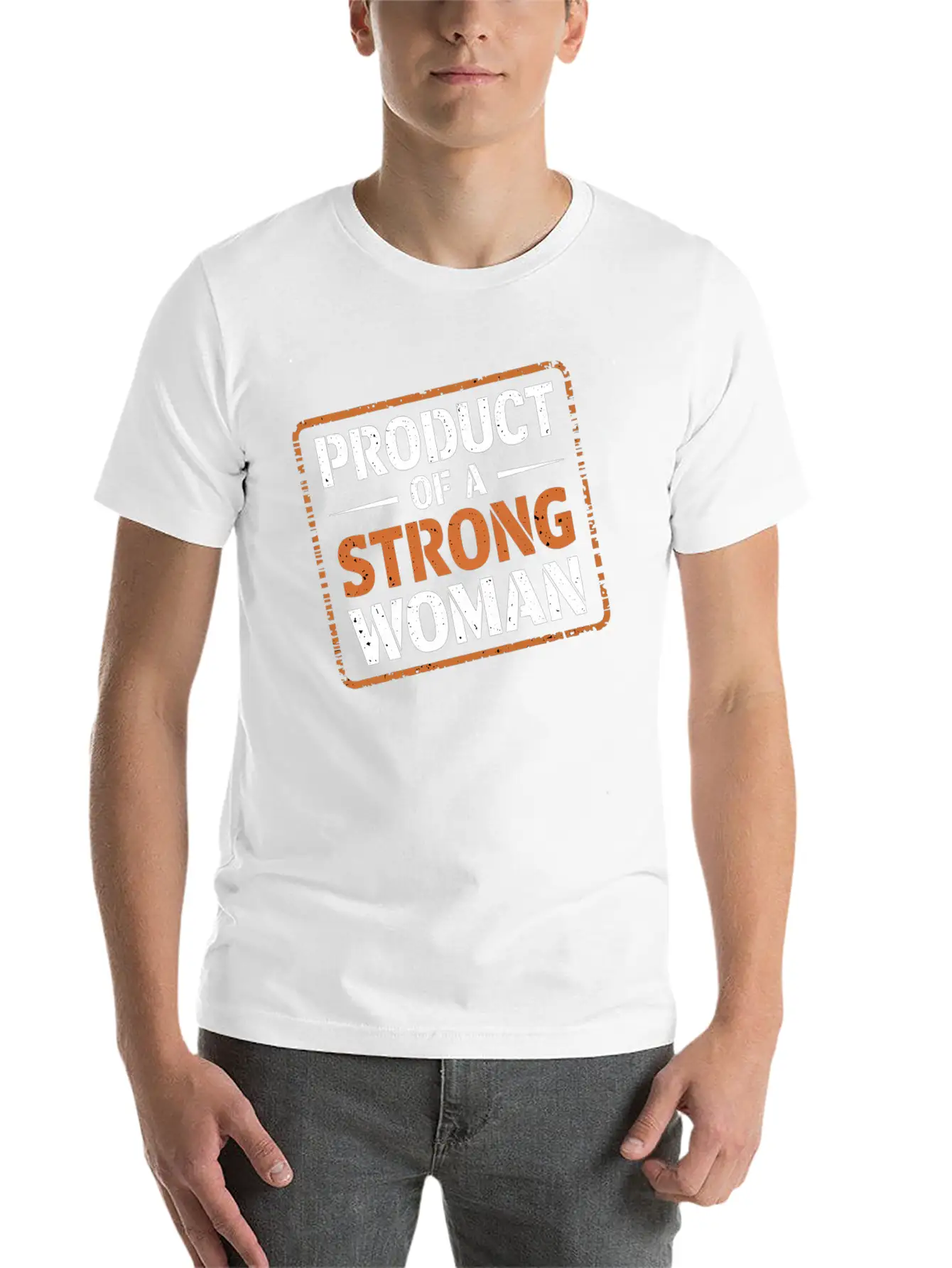 Product Of A Strong Woman 13 Stylish Everyday T-Shirt – Unisex Basic Cotton Tee