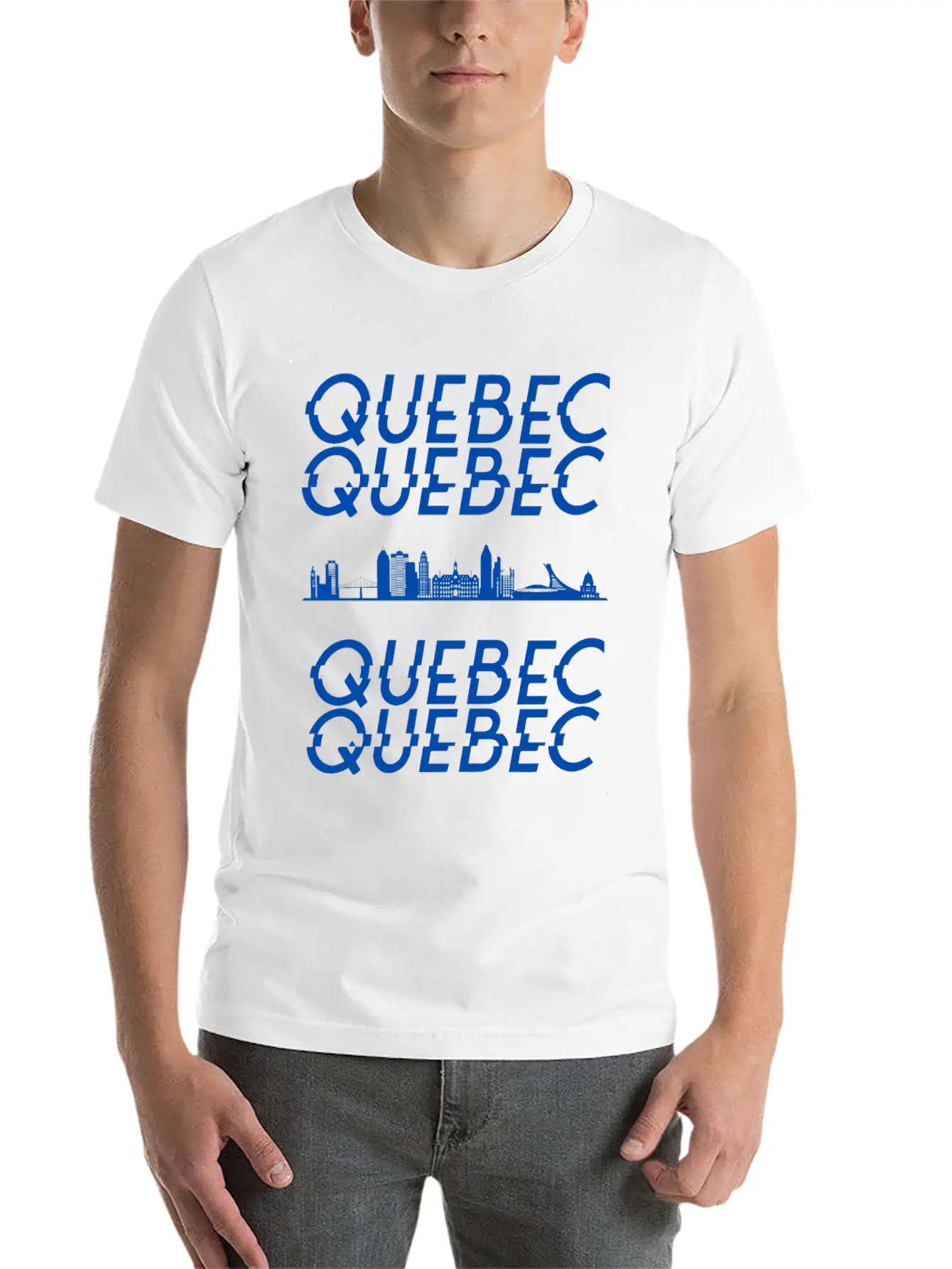Quebec City Basic Graphic T-Shirt – Daily Comfort In Soft Cotton