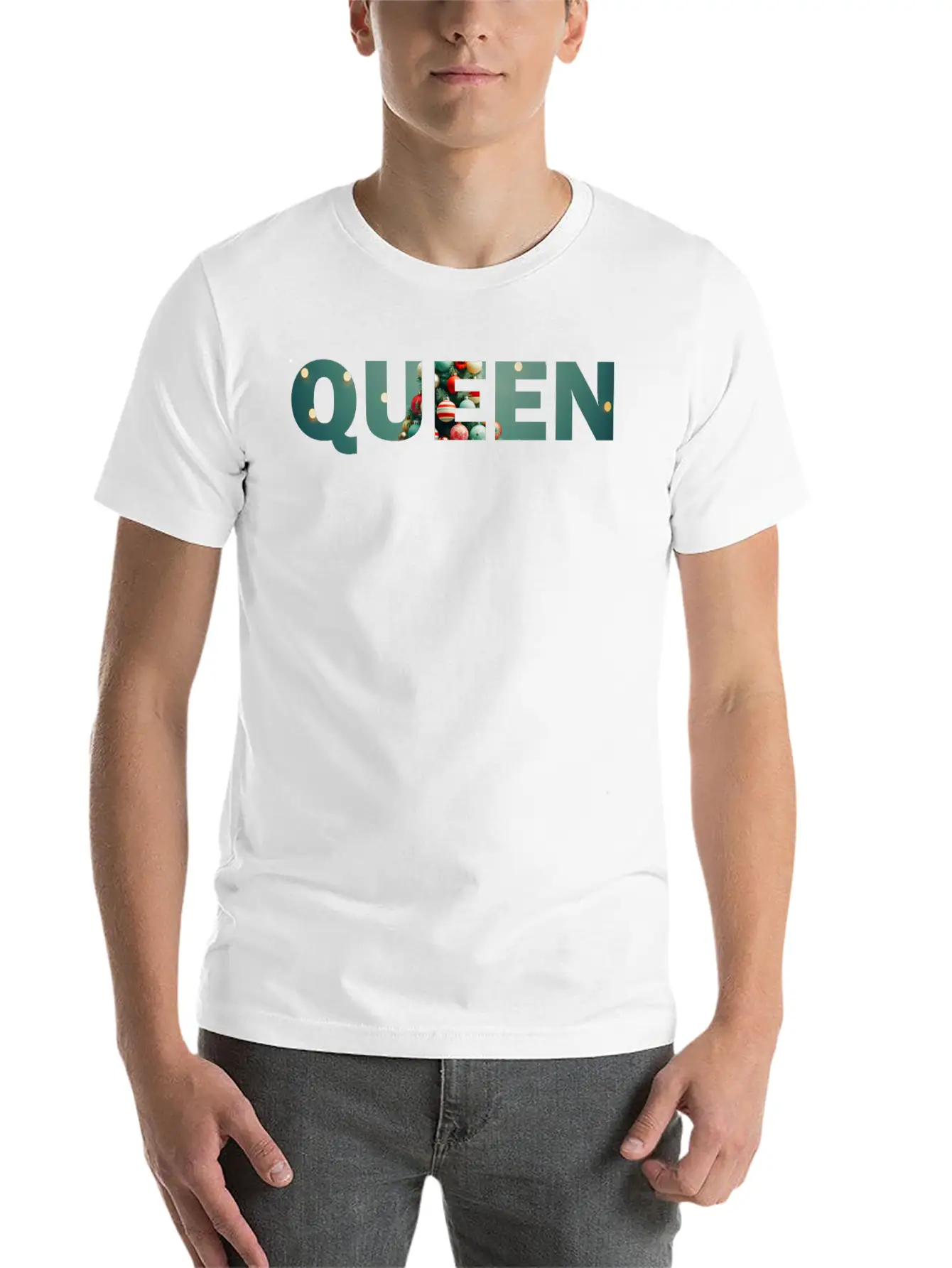 QUEEN Basic Graphic T-Shirt – Daily Comfort In Soft Cotton