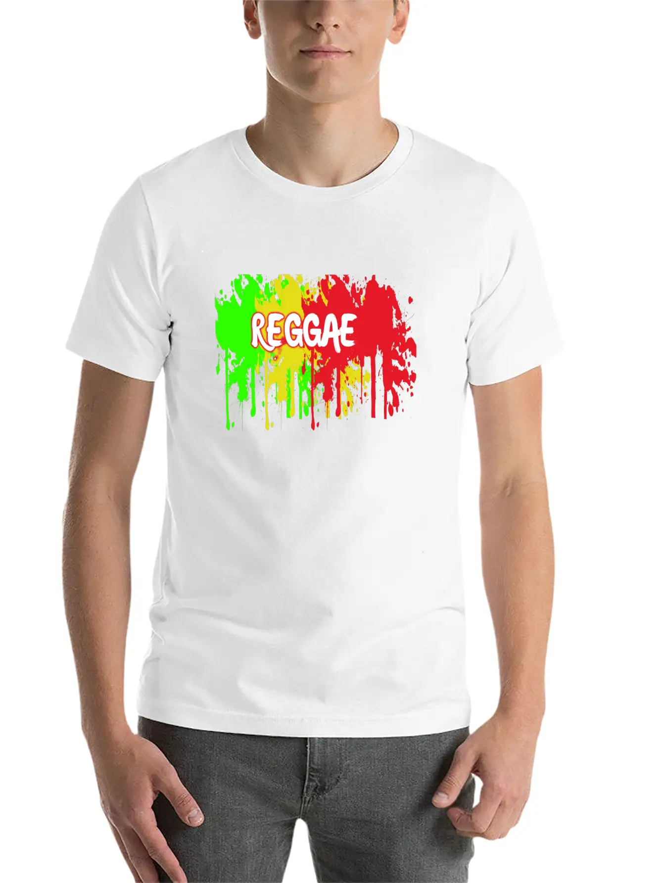 REGGAE MUSIK! Geschenk Stylish Everyday T-Shirt – Unisex Basic Cotton Tee