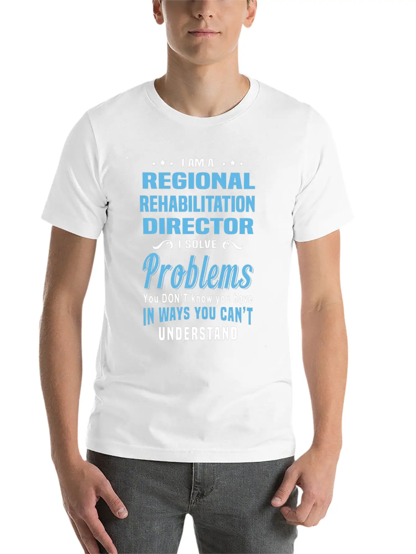 Regional Rehabilitation Director Breathable Graphic T-Shirt – Perfect For Casual Days