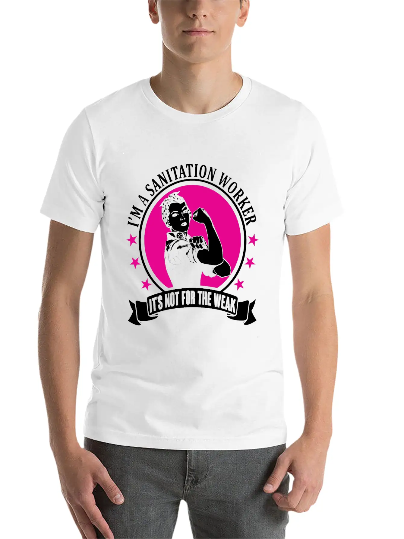 Sanitation Worker Stylish Everyday T-Shirt – Unisex Basic Cotton Tee