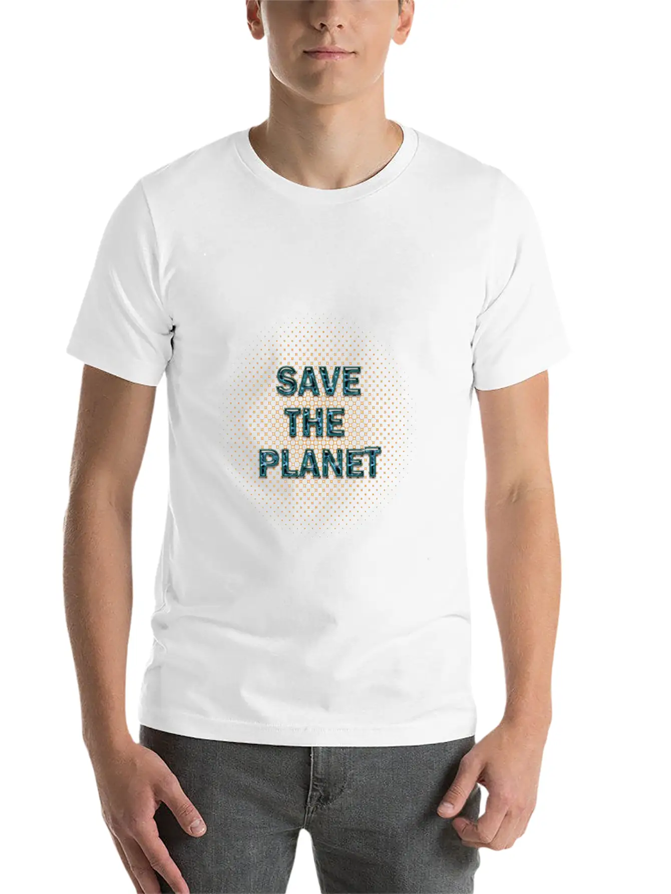 Save The Planet Stylish Everyday T-Shirt – Unisex Basic Cotton Tee