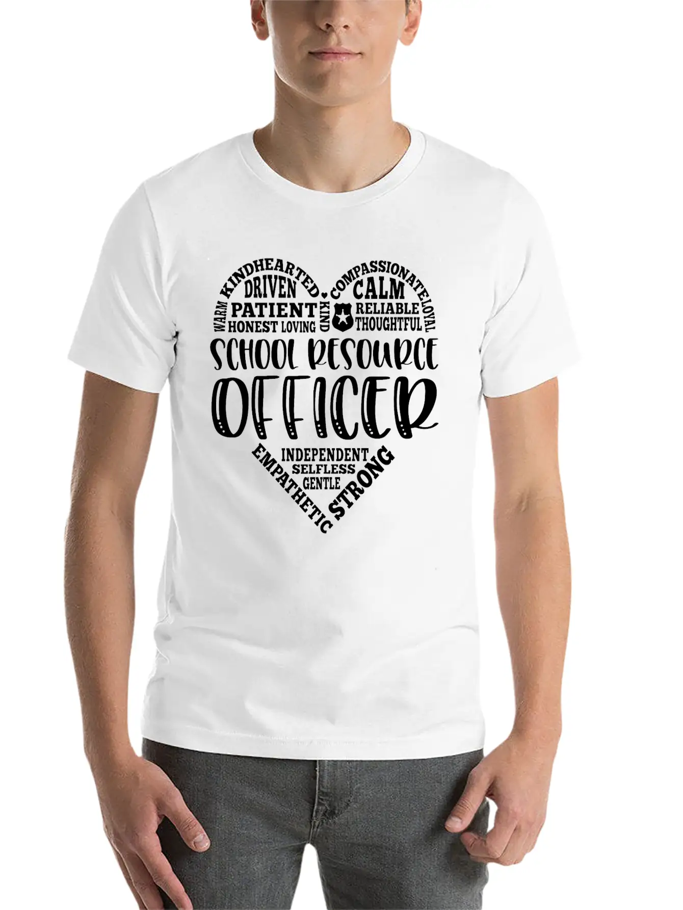 School Resource Officer, Sro, Security Stylish Everyday T-Shirt – Unisex Basic Cotton Tee