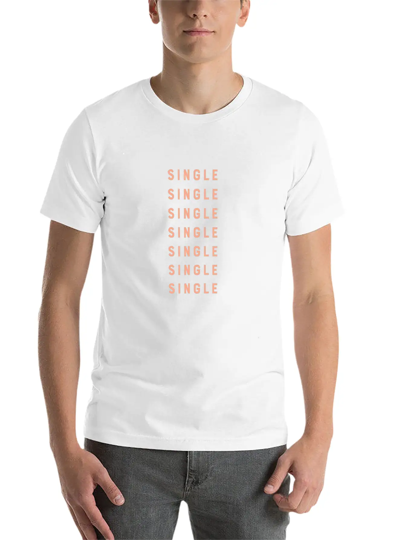 Singles Awareness Day Single Forever Alone Stylish Everyday T-Shirt – Unisex Basic Cotton Tee