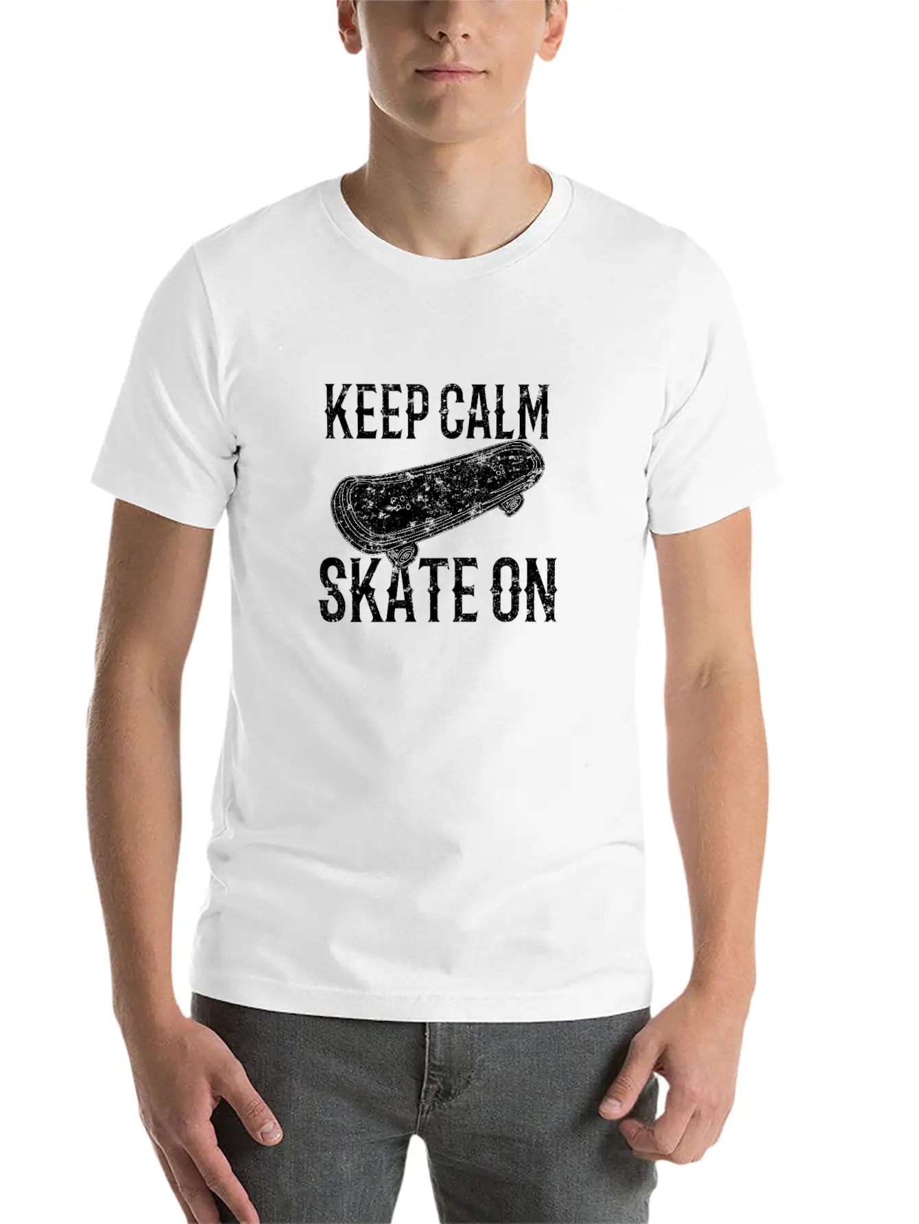 Skateboarding Skateboard Stylish Everyday T-Shirt – Unisex Basic Cotton Tee