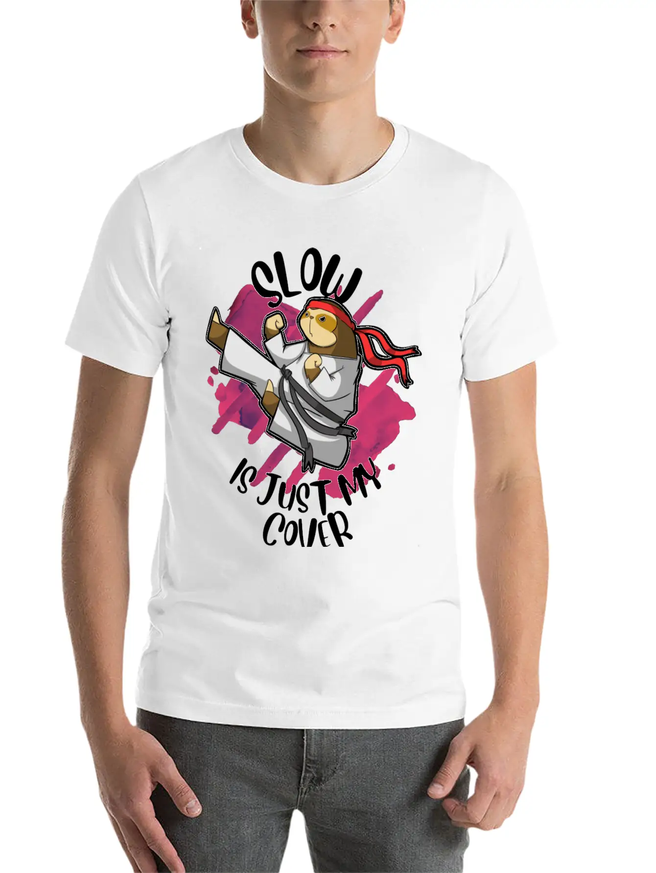 Slow Is Just My Cover Stylish Everyday T-Shirt – Unisex Basic Cotton Tee