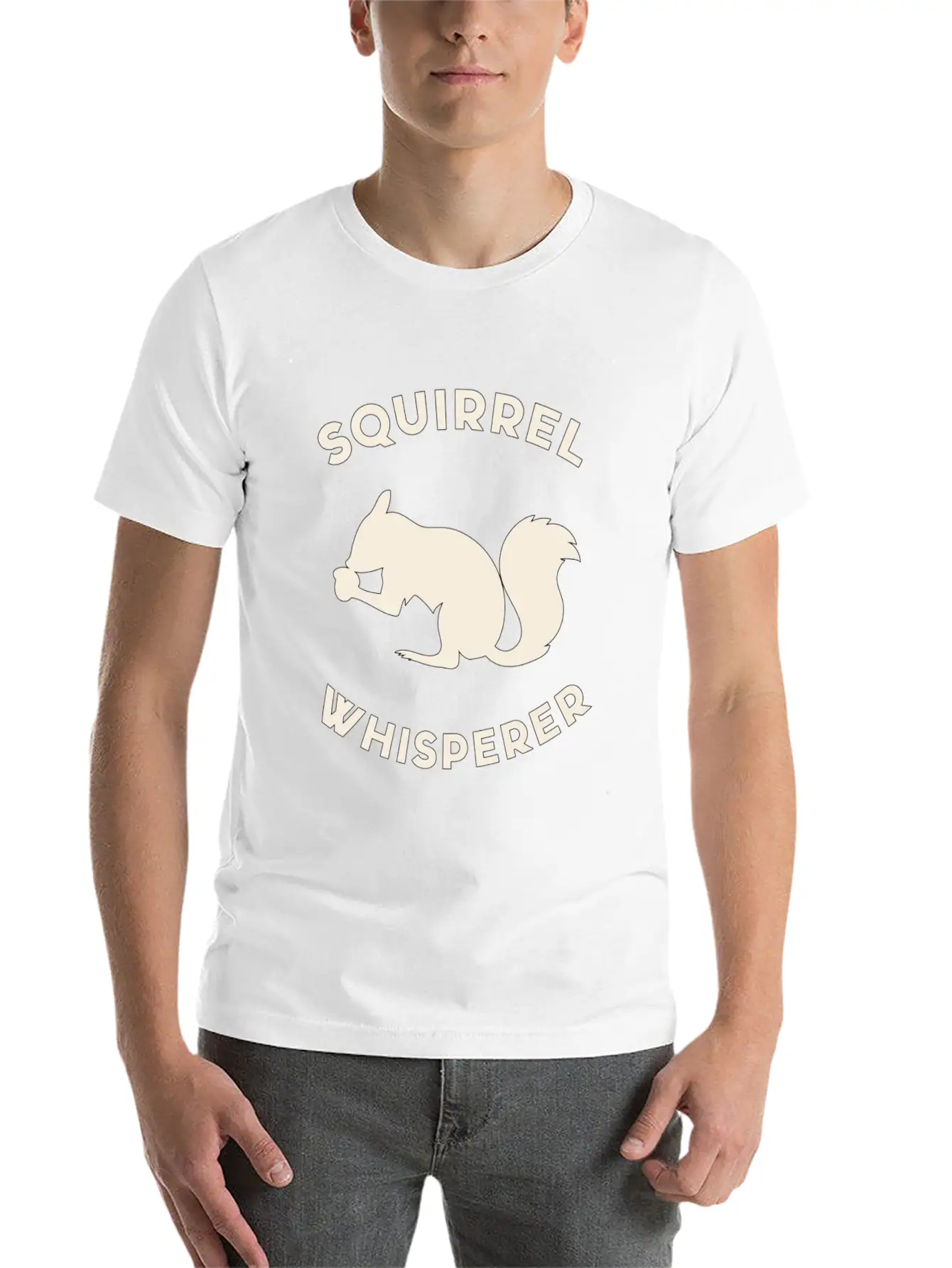 Squirrel Whisperer Stylish Everyday T-Shirt – Unisex Basic Cotton Tee