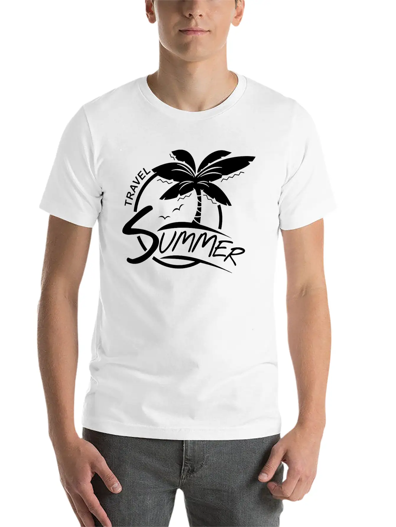 Summer Travel Stylish Everyday T-Shirt – Unisex Basic Cotton Tee
