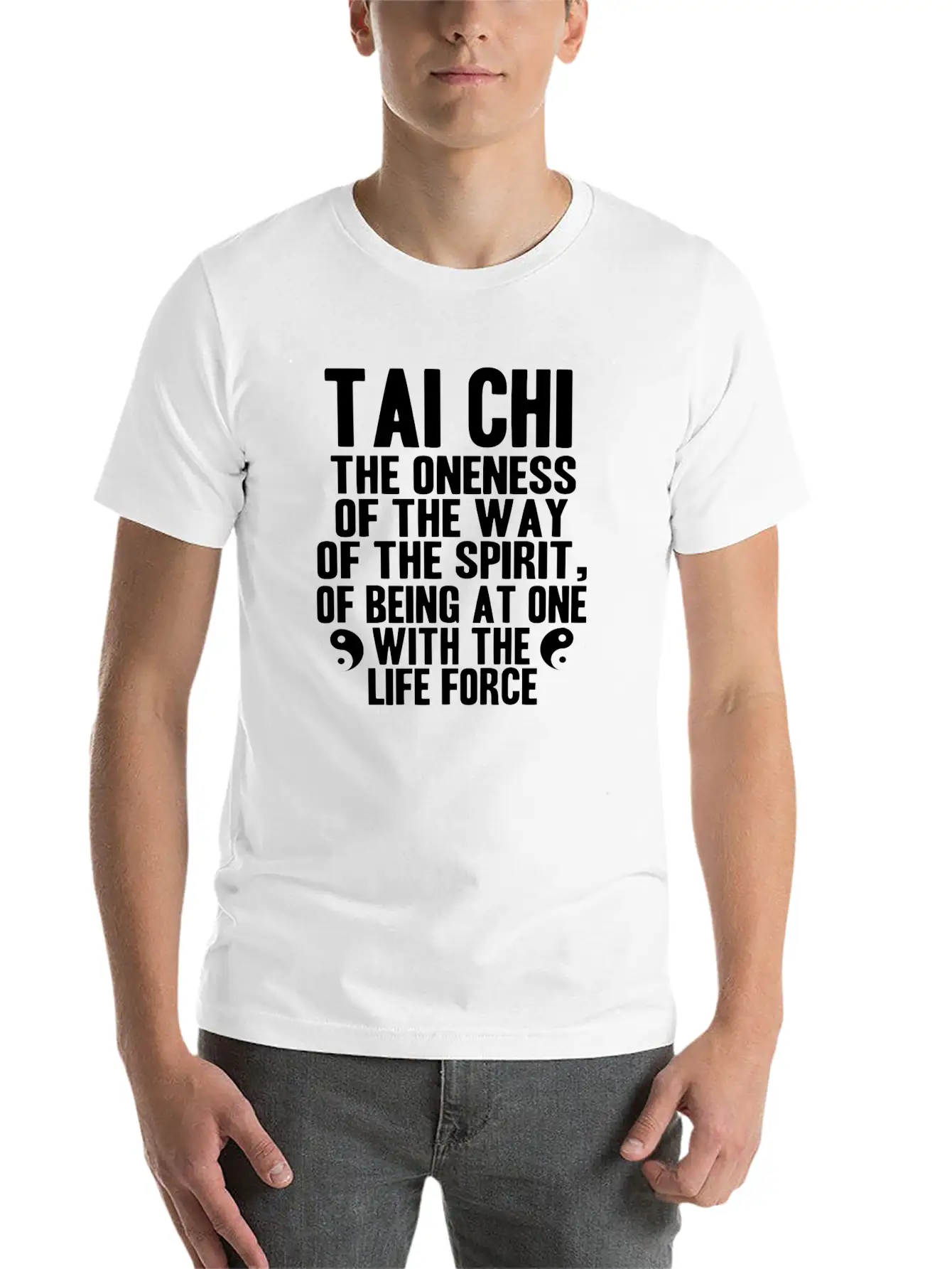 Tai Chi Stylish Everyday T-Shirt – Unisex Basic Cotton Tee
