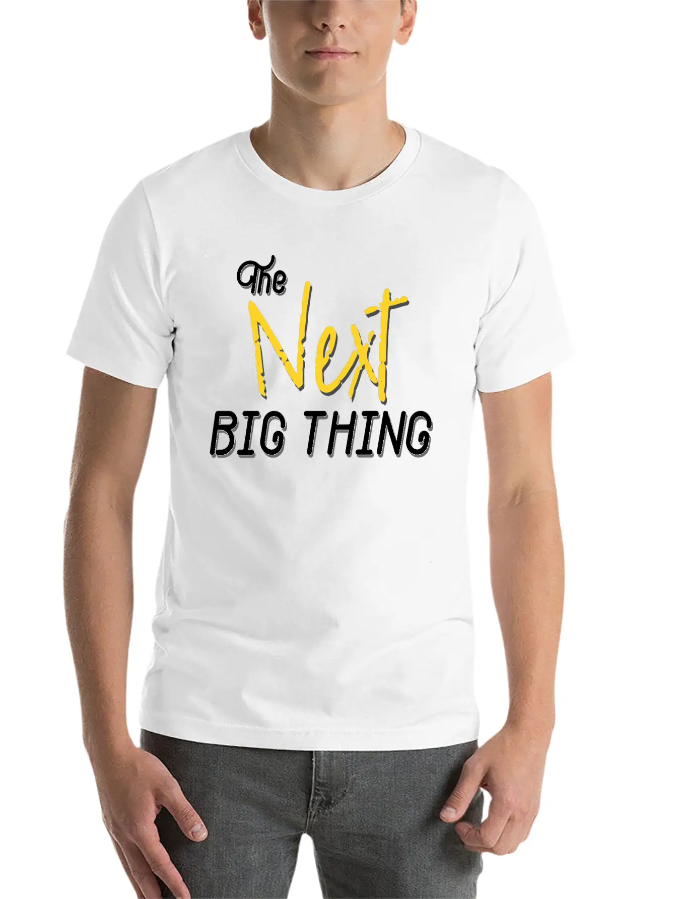 The Next Big Thing Classic Cotton Tee – Unisex Comfort For Any Season