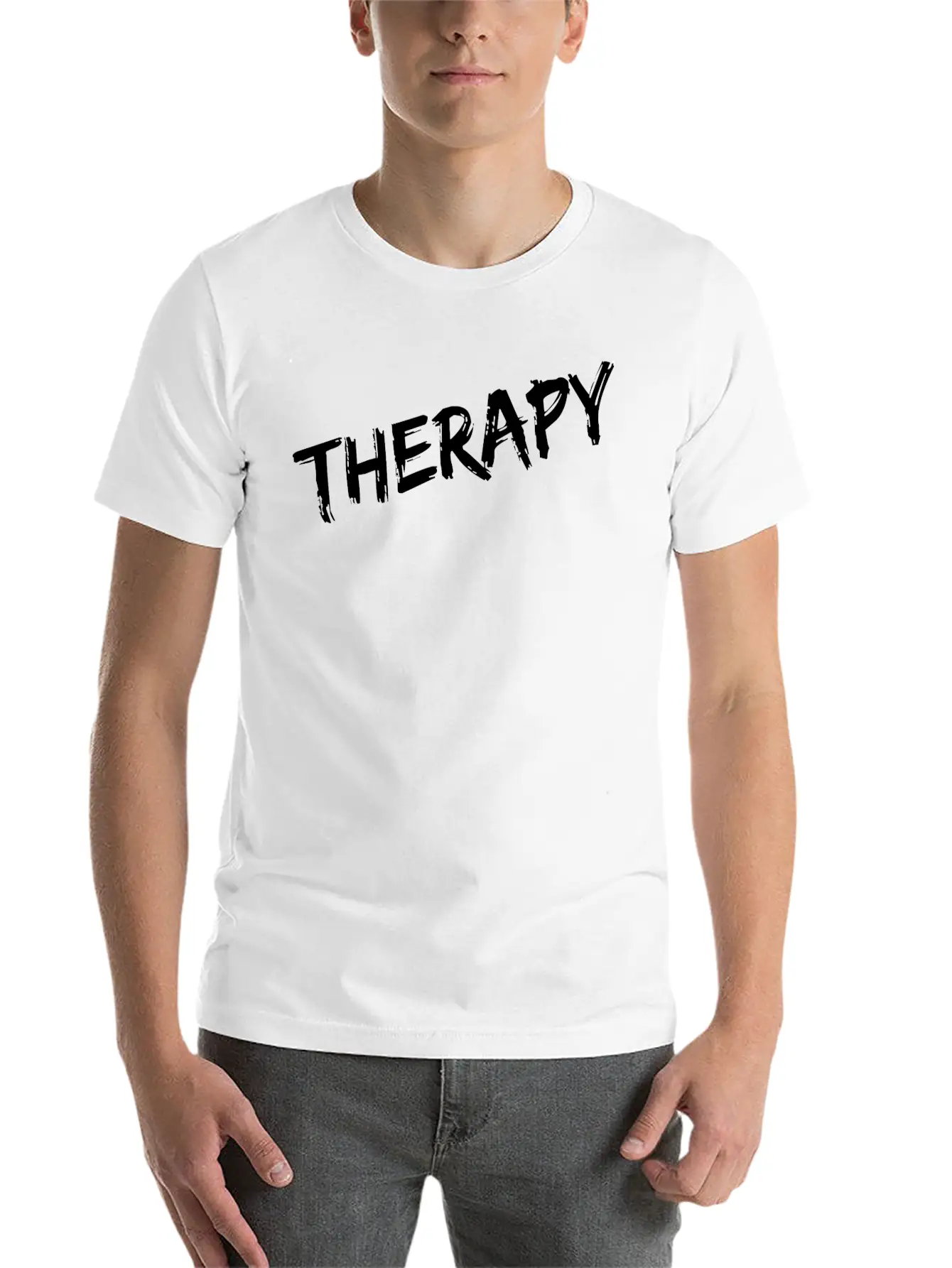 Therapy Stylish Everyday T-Shirt – Unisex Basic Cotton Tee