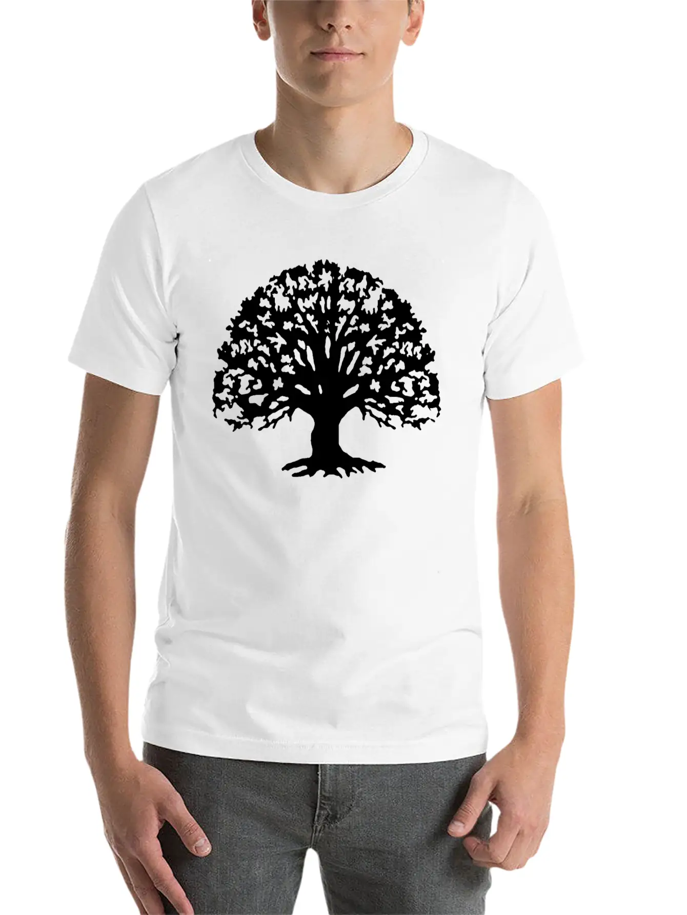 Tree Basic Graphic T-Shirt – Daily Comfort In Soft Cotton