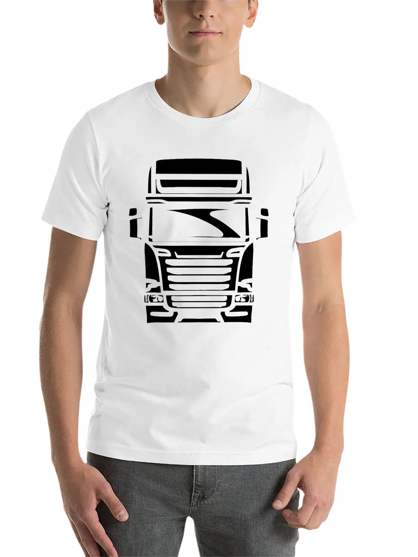 Truck Driver Truck Driver Basic Graphic T-Shirt – Daily Comfort In Soft Cotton