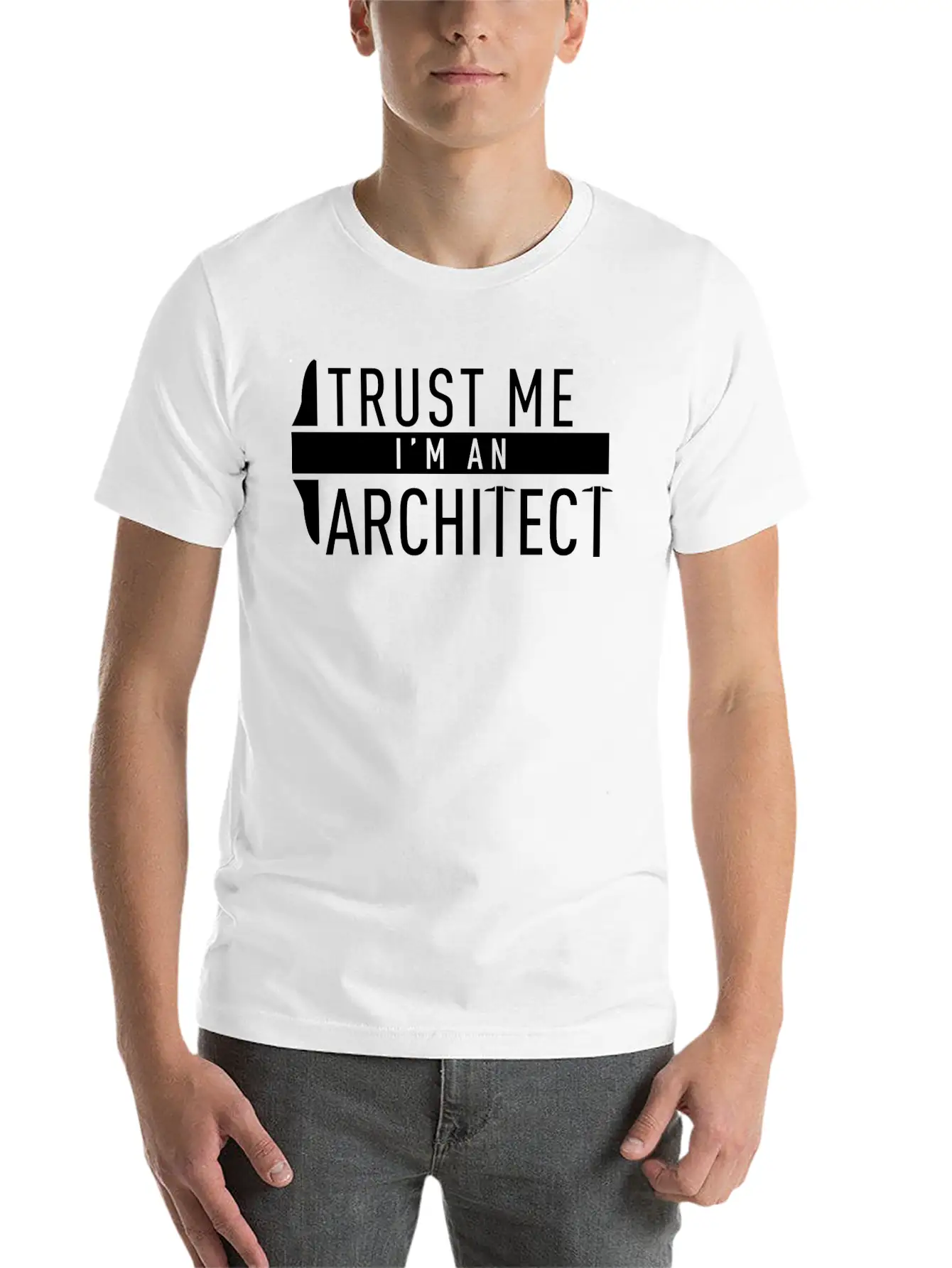 Trust Me I'm An Architect Relaxed Everyday Tee – Lightweight And Durable Cotton