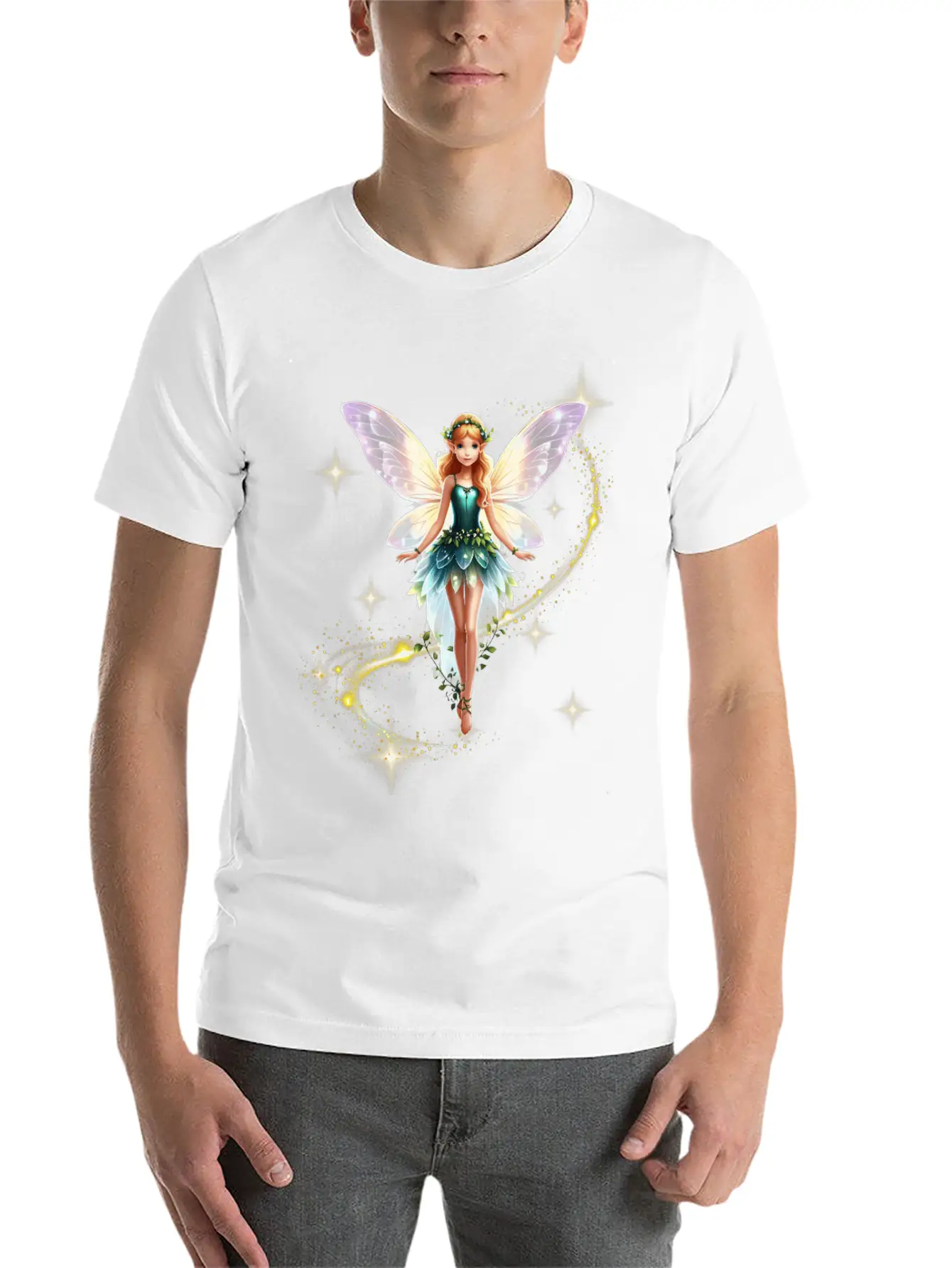 Twilight Fairy Glow Relaxed Everyday Tee – Lightweight And Durable Cotton