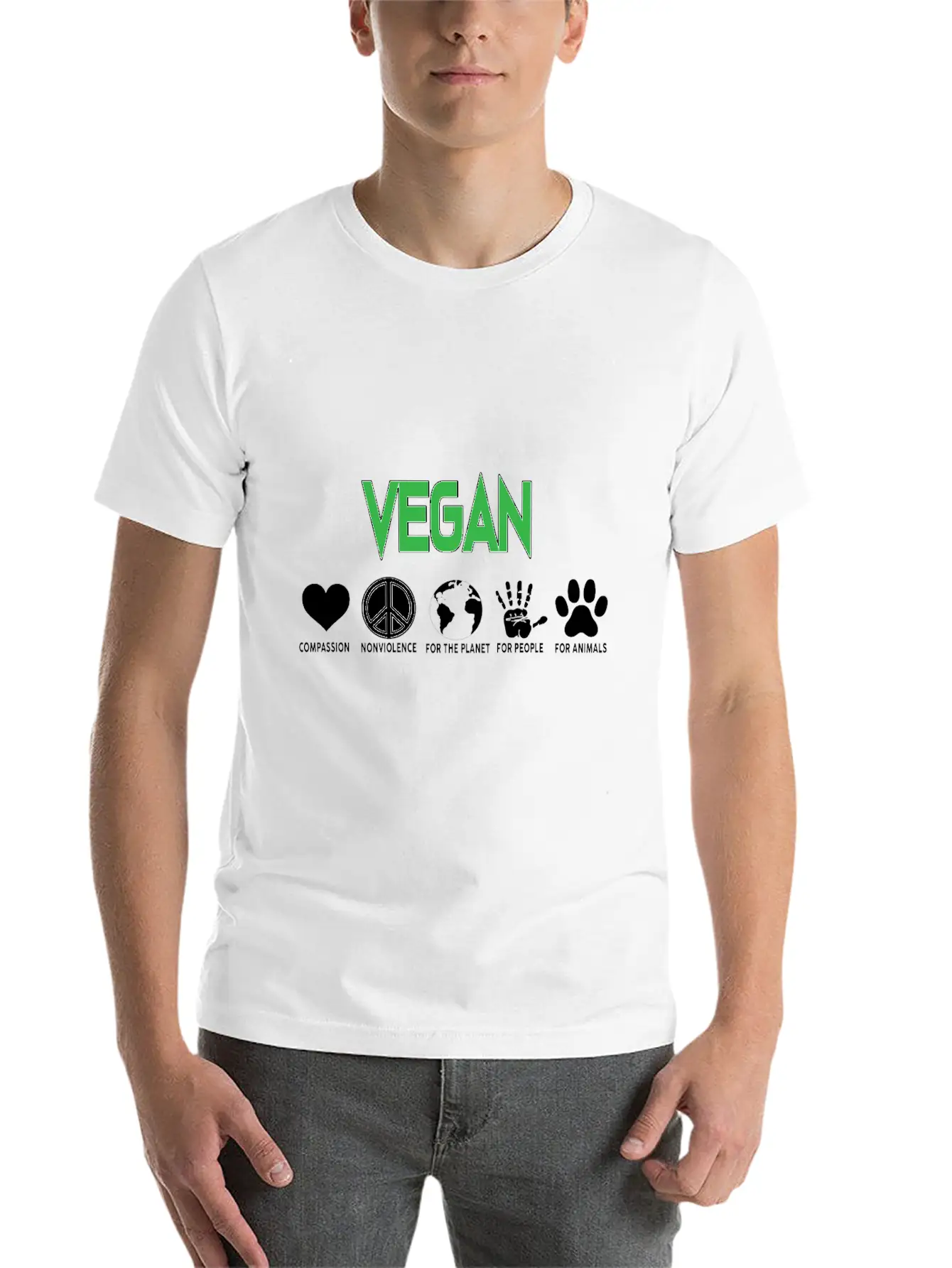 Vegan Veggie Veganism Health Nutrition Diet Gift Unisex Casual T-Shirt – Clean Design For Daily Comfort