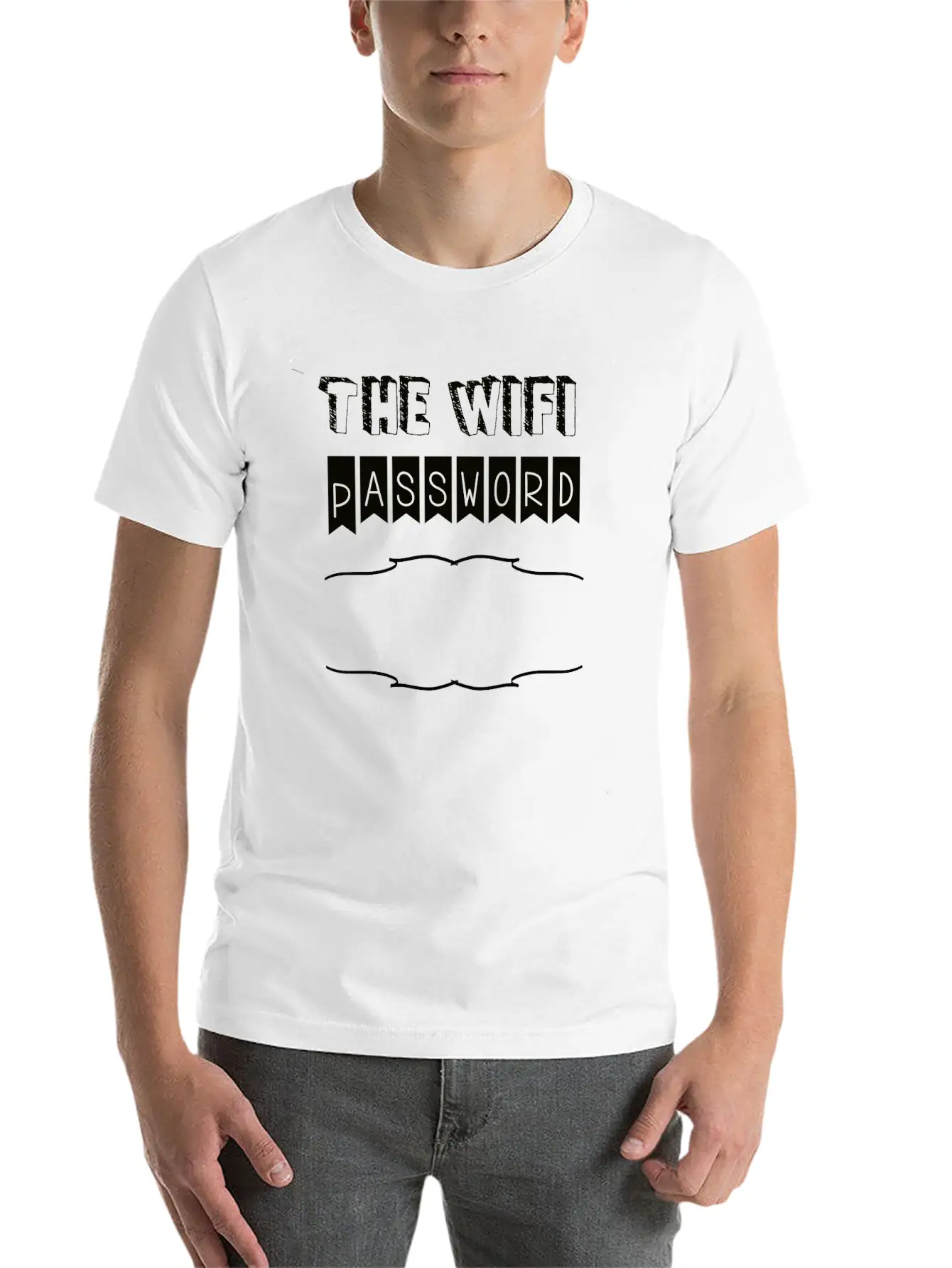 Wifi Password Basic Graphic T-Shirt – Daily Comfort In Soft Cotton