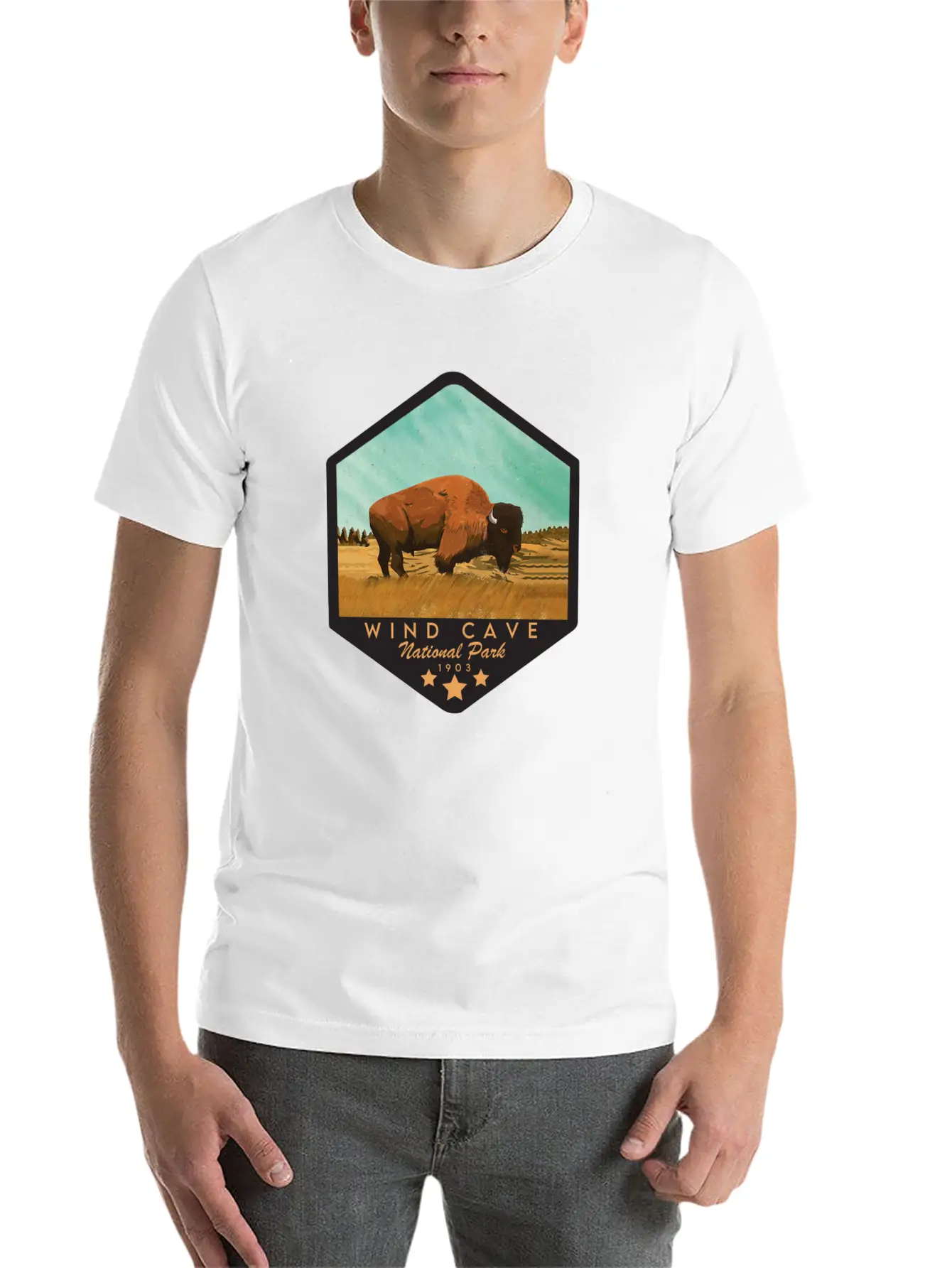 Wind Cave National Park Basic Graphic T-Shirt – Daily Comfort In Soft Cotton