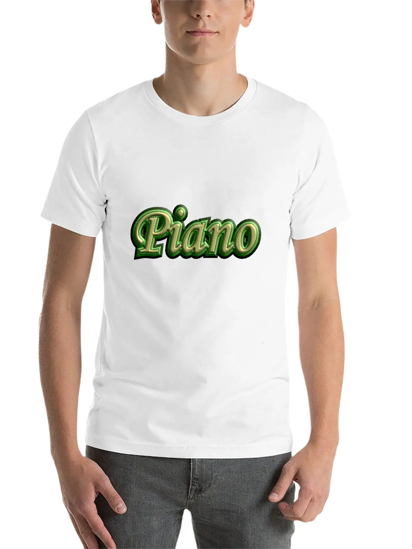 Wonderful Piano Stylish Everyday T-Shirt – Unisex Basic Cotton Tee