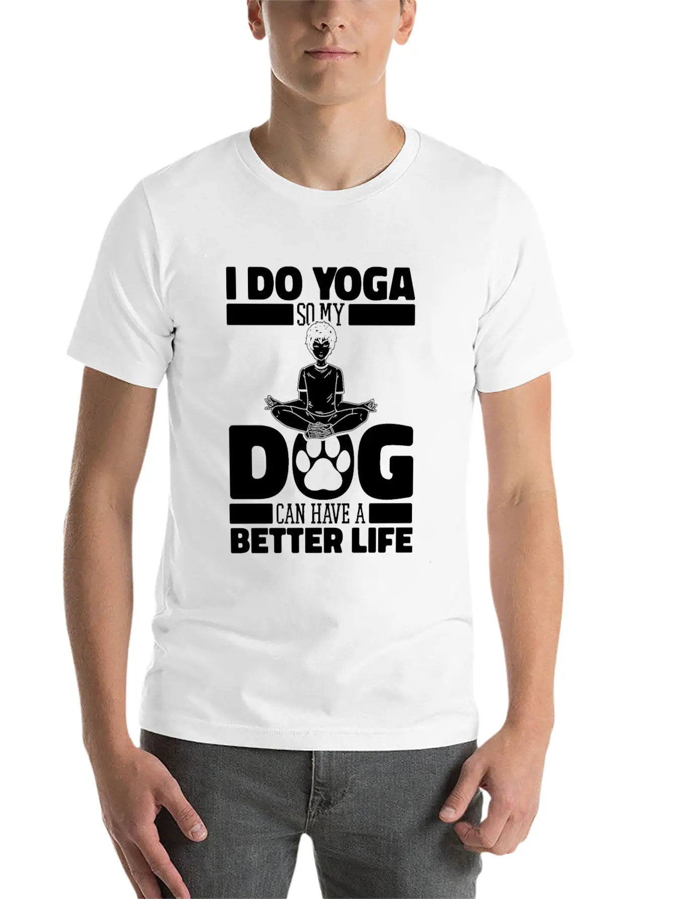 Yoga Basic Graphic T-Shirt – Daily Comfort In Soft Cotton