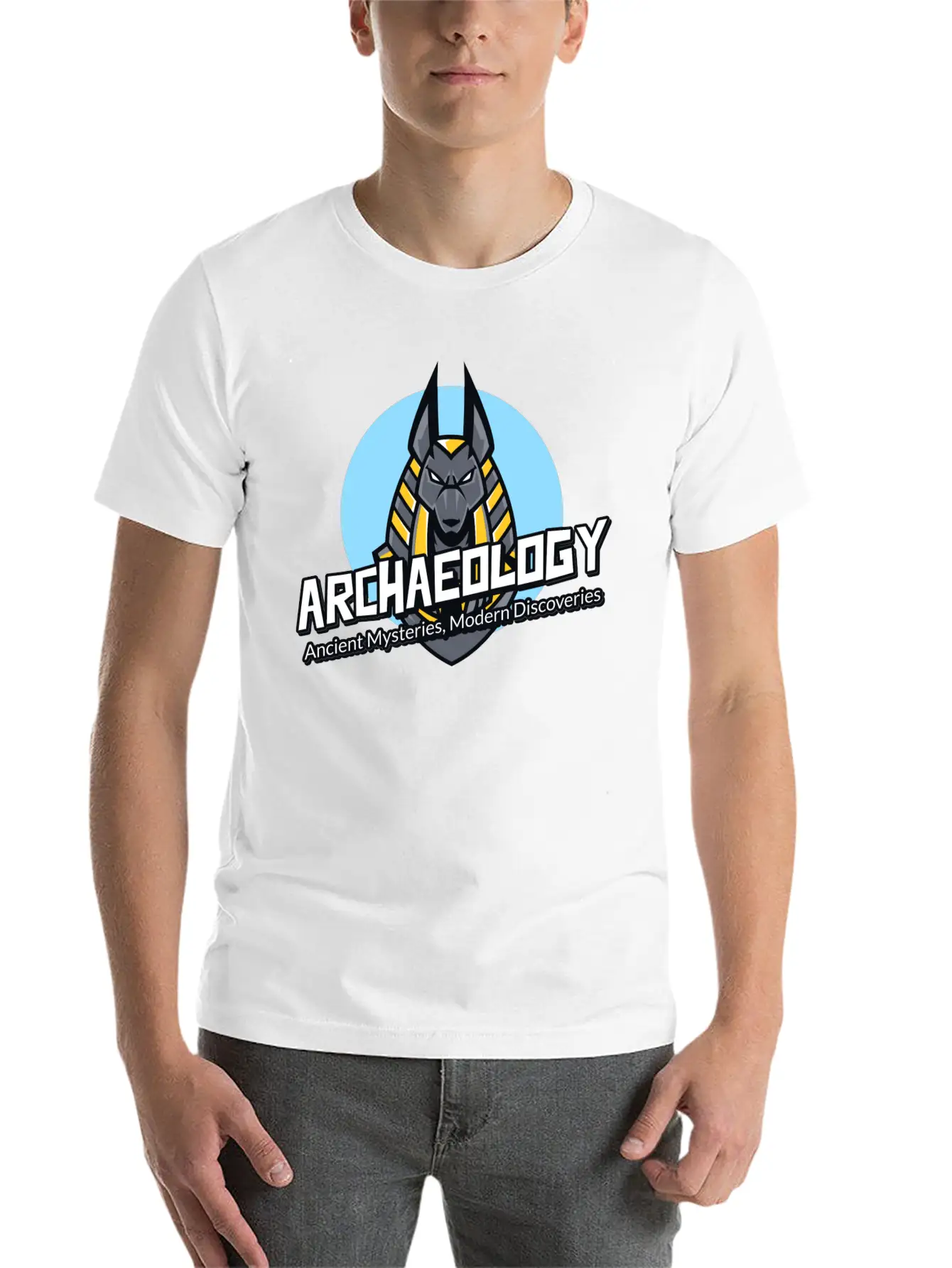 1 Ancient Mysteries Modern Discoveries Basic Graphic T-Shirt – Daily Comfort In Soft Cotton