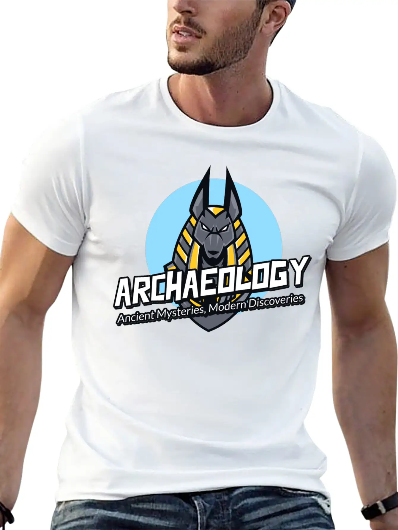 1 Ancient Mysteries Modern Discoveries Basic Graphic T-Shirt – Daily Comfort In Soft Cotton