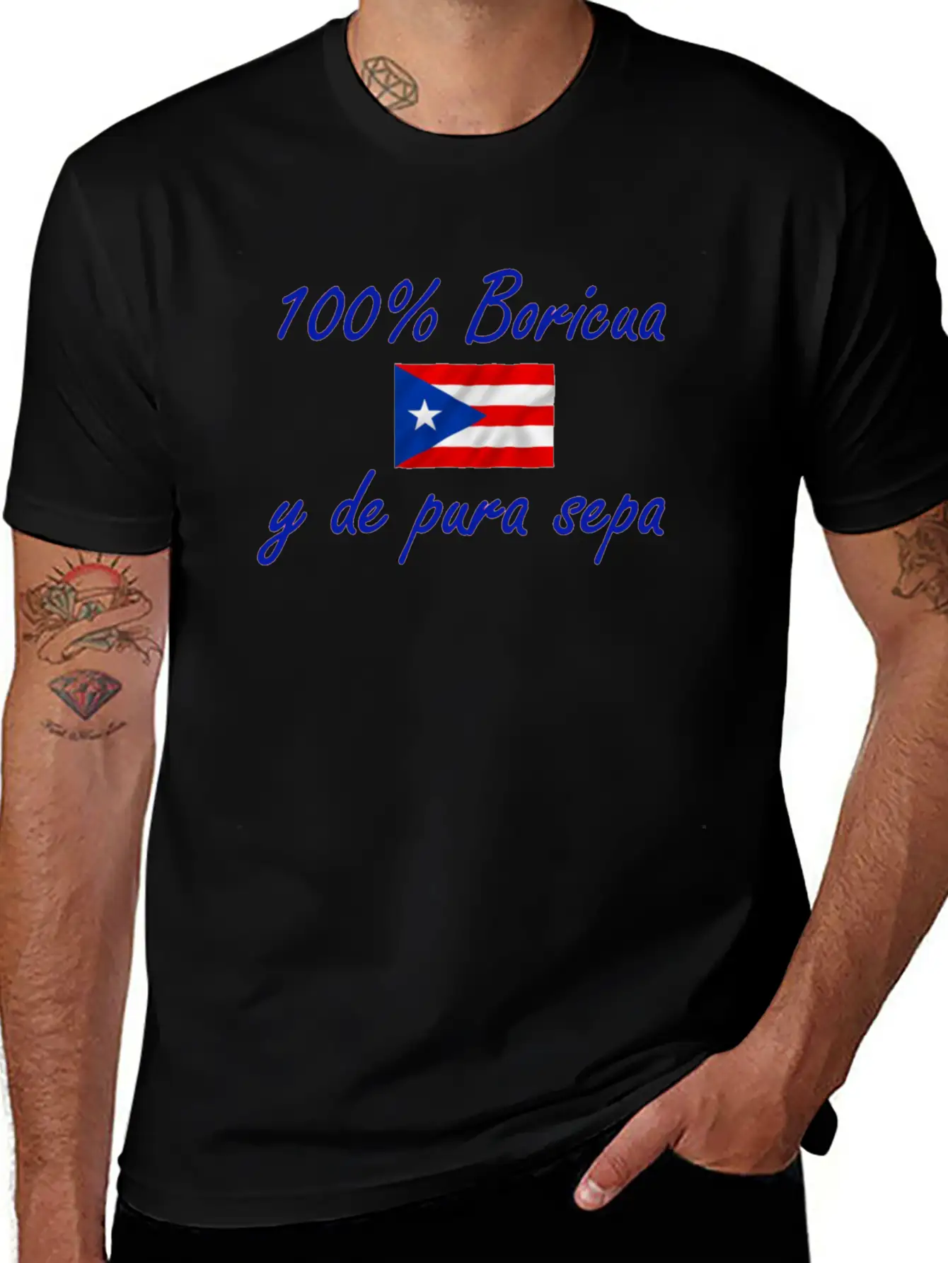 100 Percent Boricua Stylish Everyday T-Shirt – Unisex Basic Cotton Tee