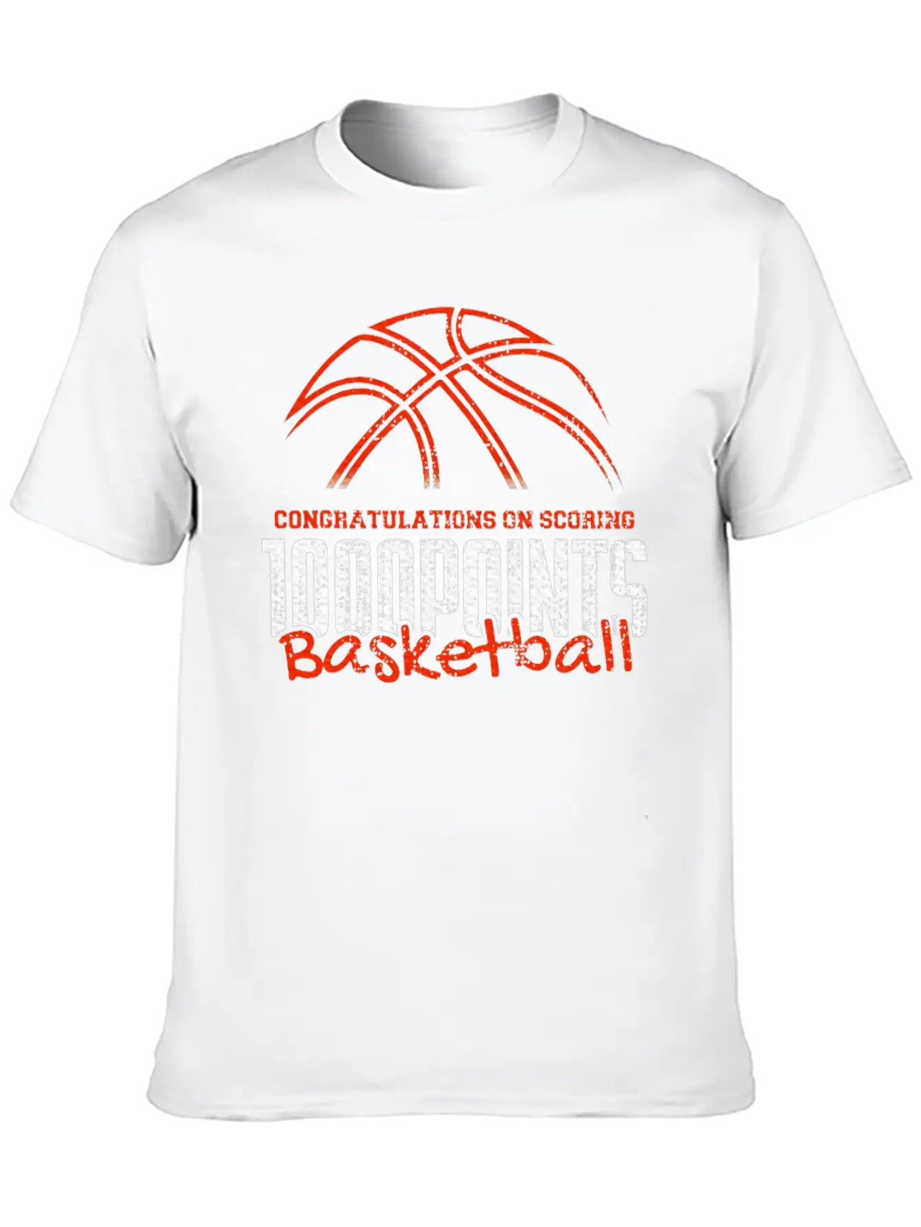 1000 Points Basketball Scorer High School Stylish Everyday T-Shirt – Unisex Basic Cotton Tee