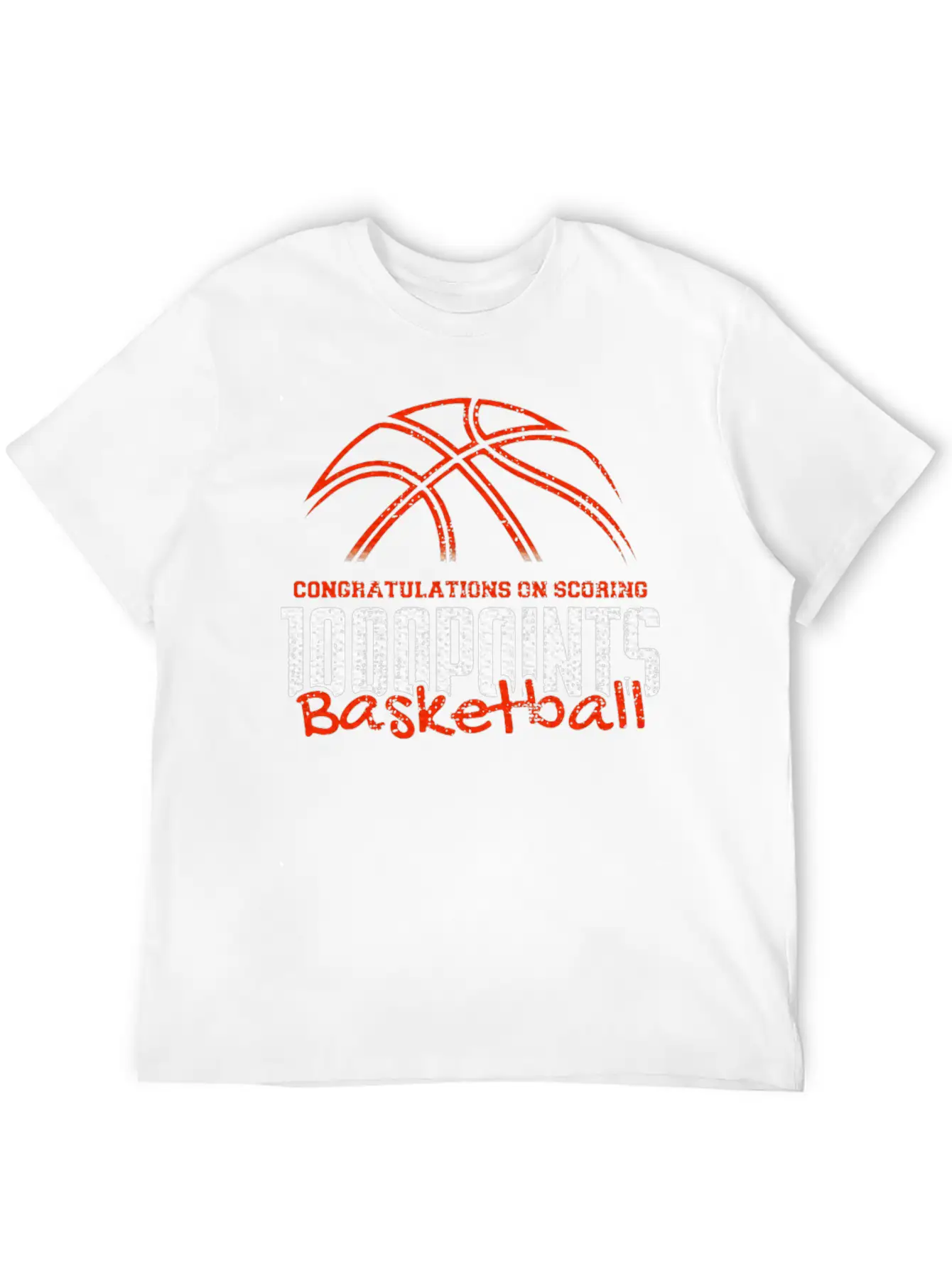 1000 Points Basketball Scorer High School Stylish Everyday T-Shirt – Unisex Basic Cotton Tee