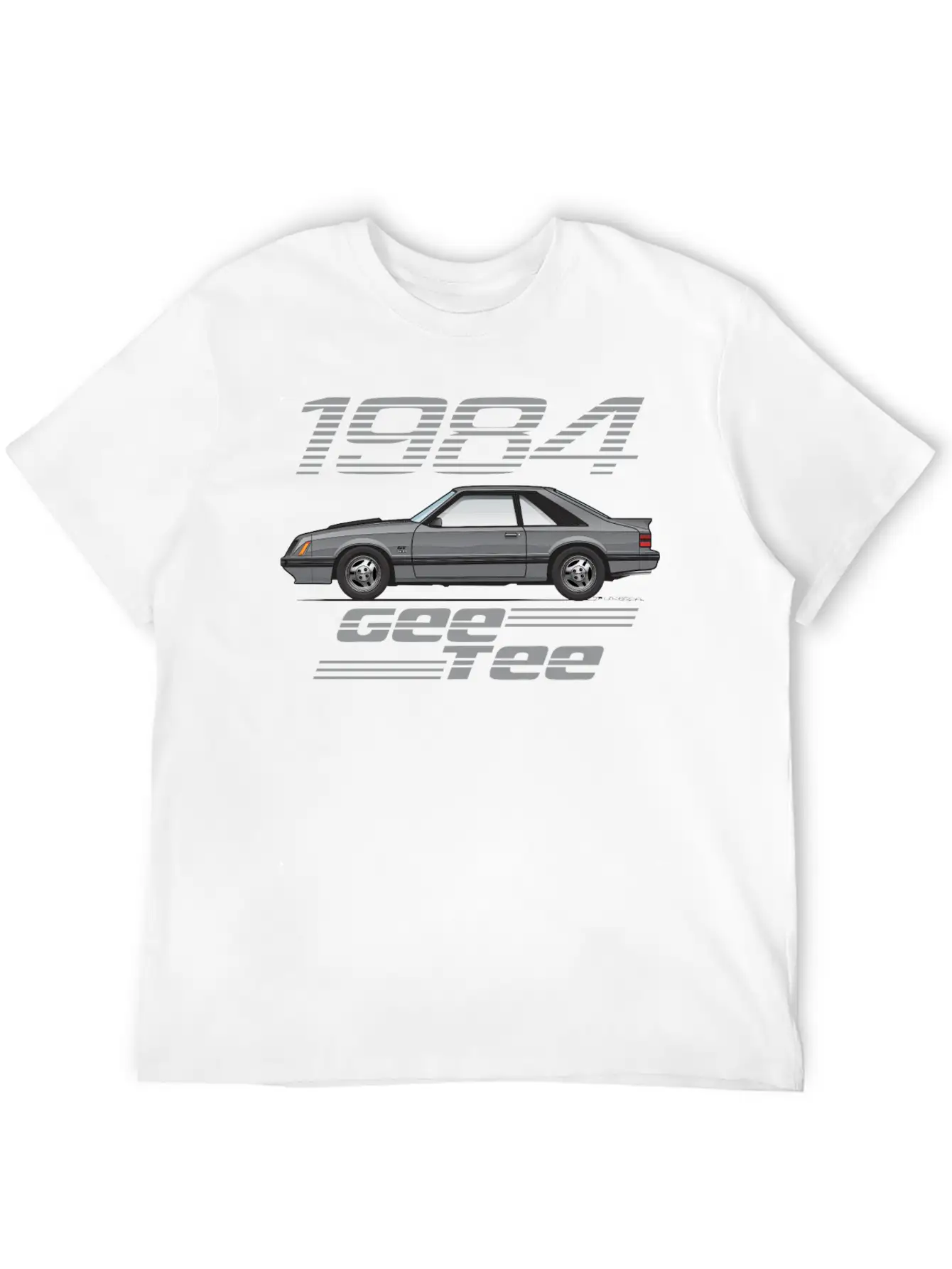 1984 Dark Charcoal Stylish Everyday T-Shirt – Unisex Basic Cotton Tee
