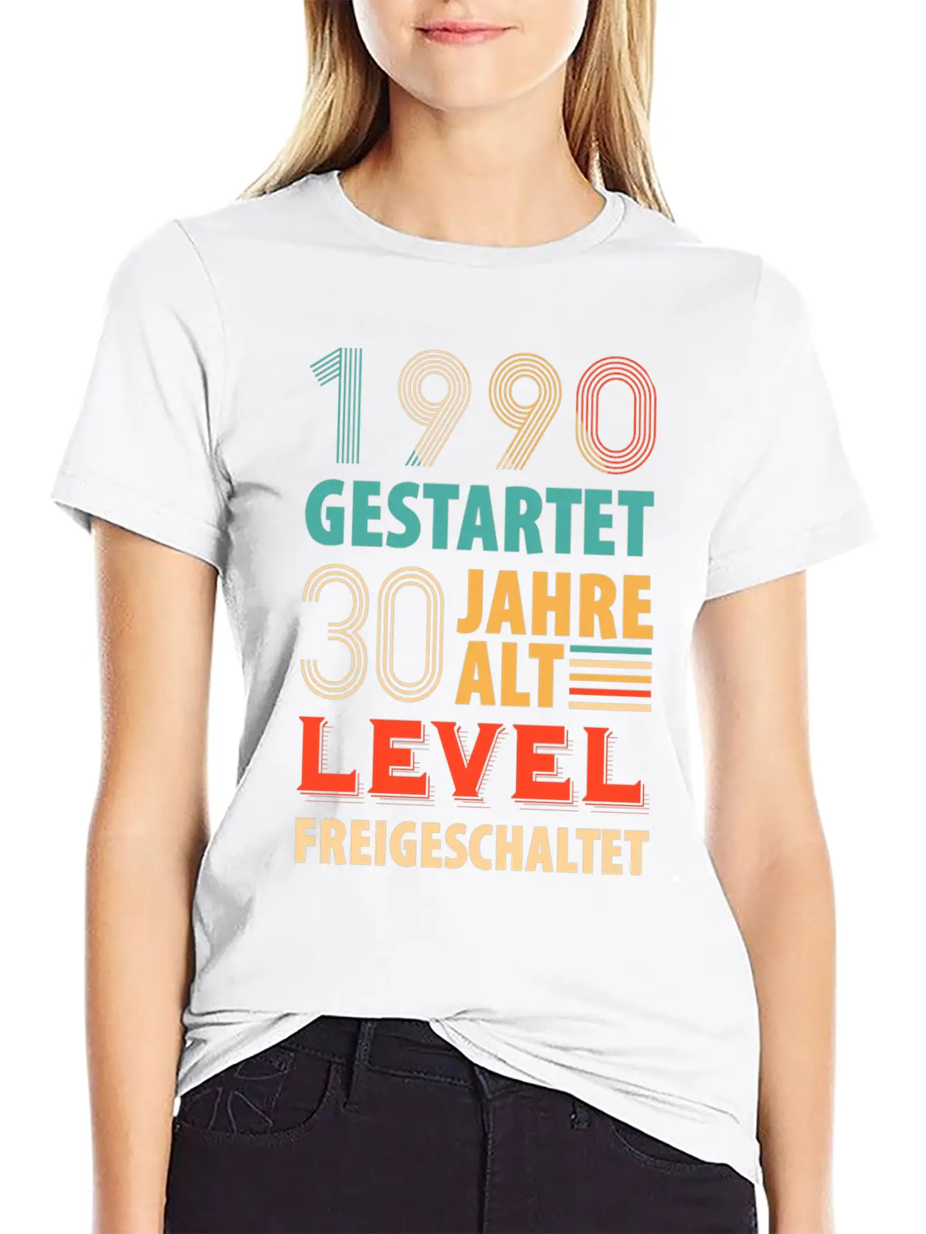 1990 Level 30 Unlocked Birthday Unisex Cotton Tee – Relaxed Fit For Any Occasion