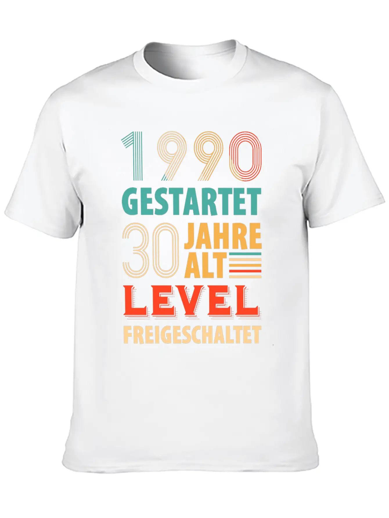 1990 Level 30 Unlocked Birthday Unisex Cotton Tee – Relaxed Fit For Any Occasion