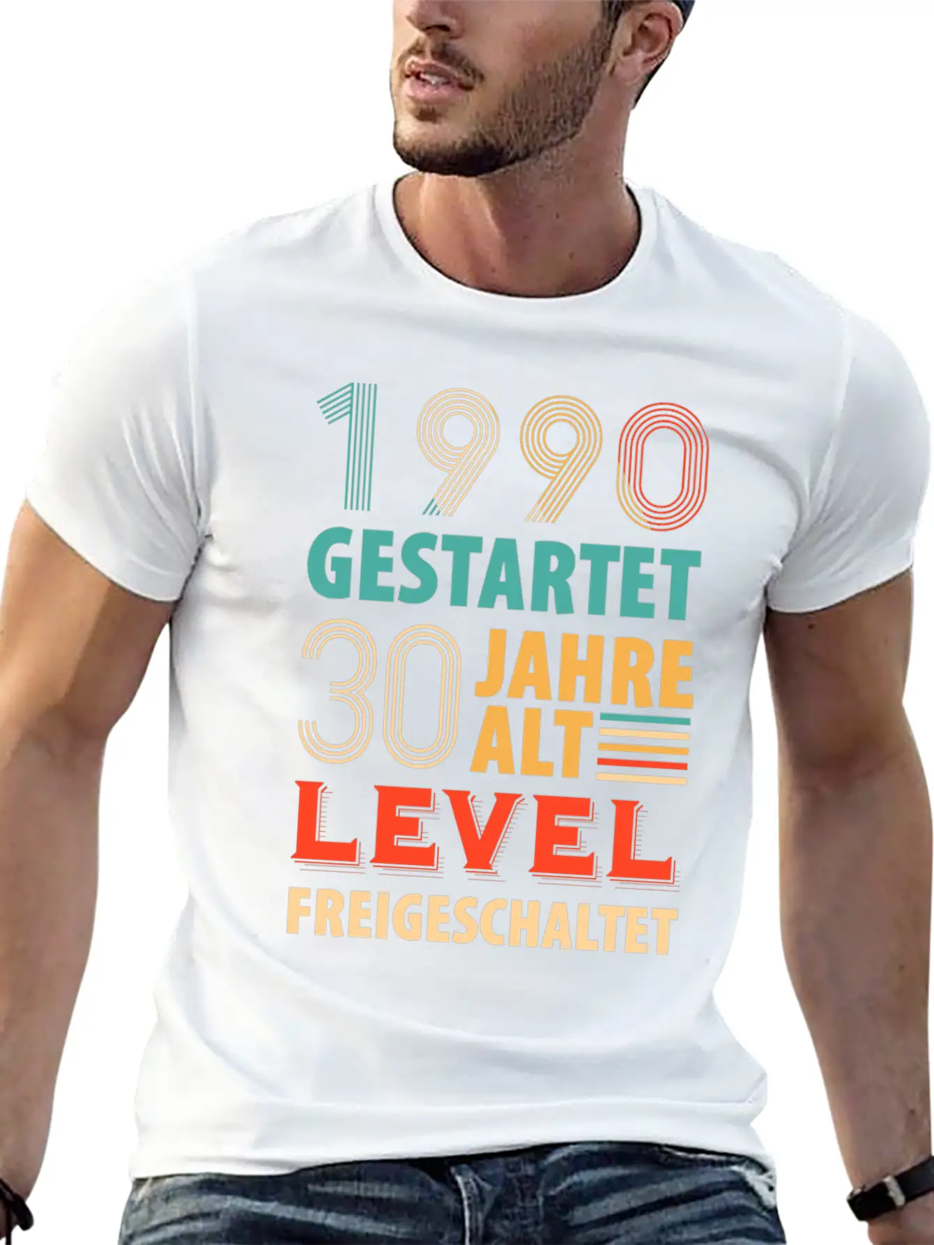 1990 Level 30 Unlocked Birthday Unisex Cotton Tee – Relaxed Fit For Any Occasion