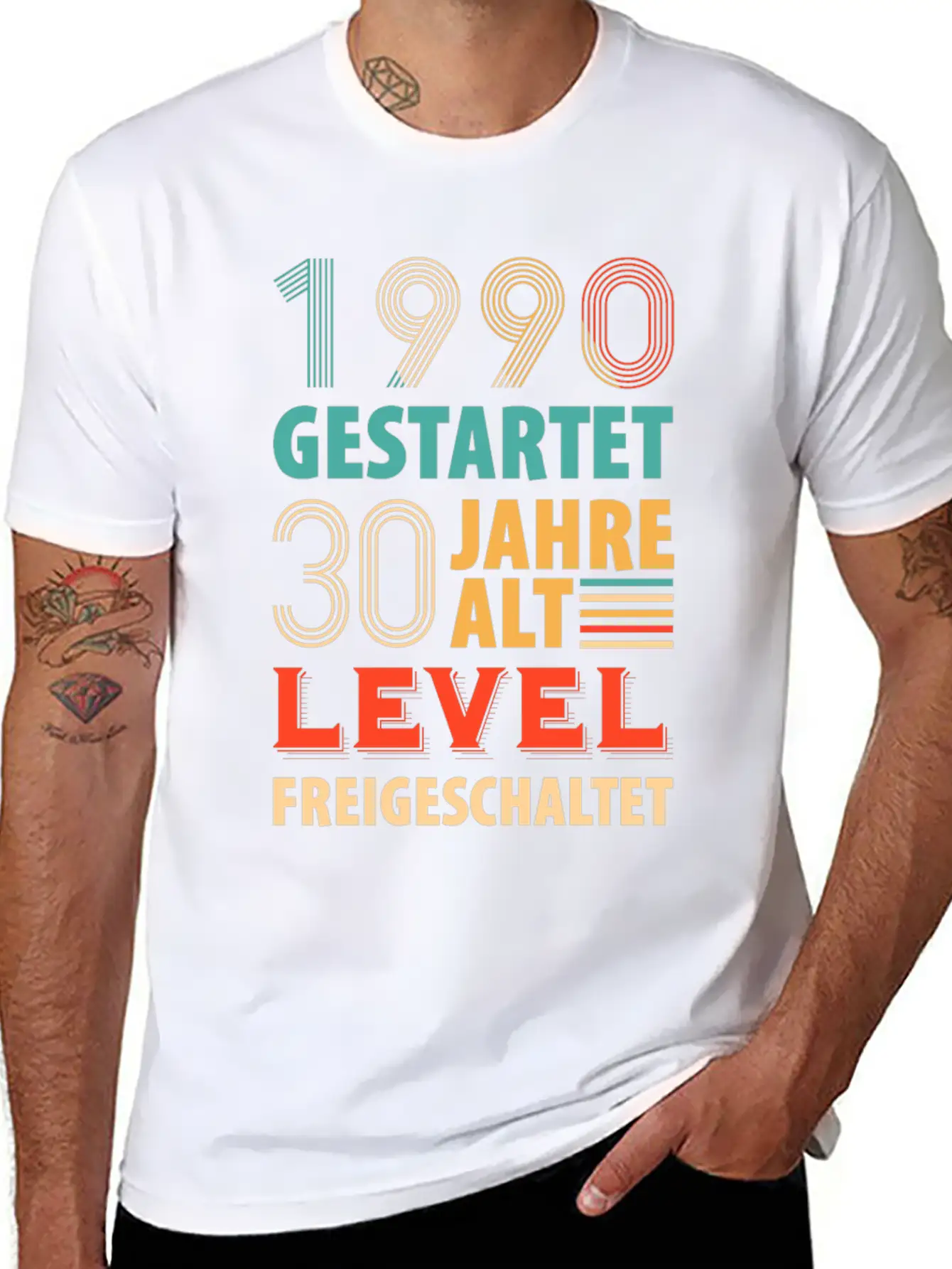 1990 Level 30 Unlocked Birthday Unisex Cotton Tee – Relaxed Fit For Any Occasion