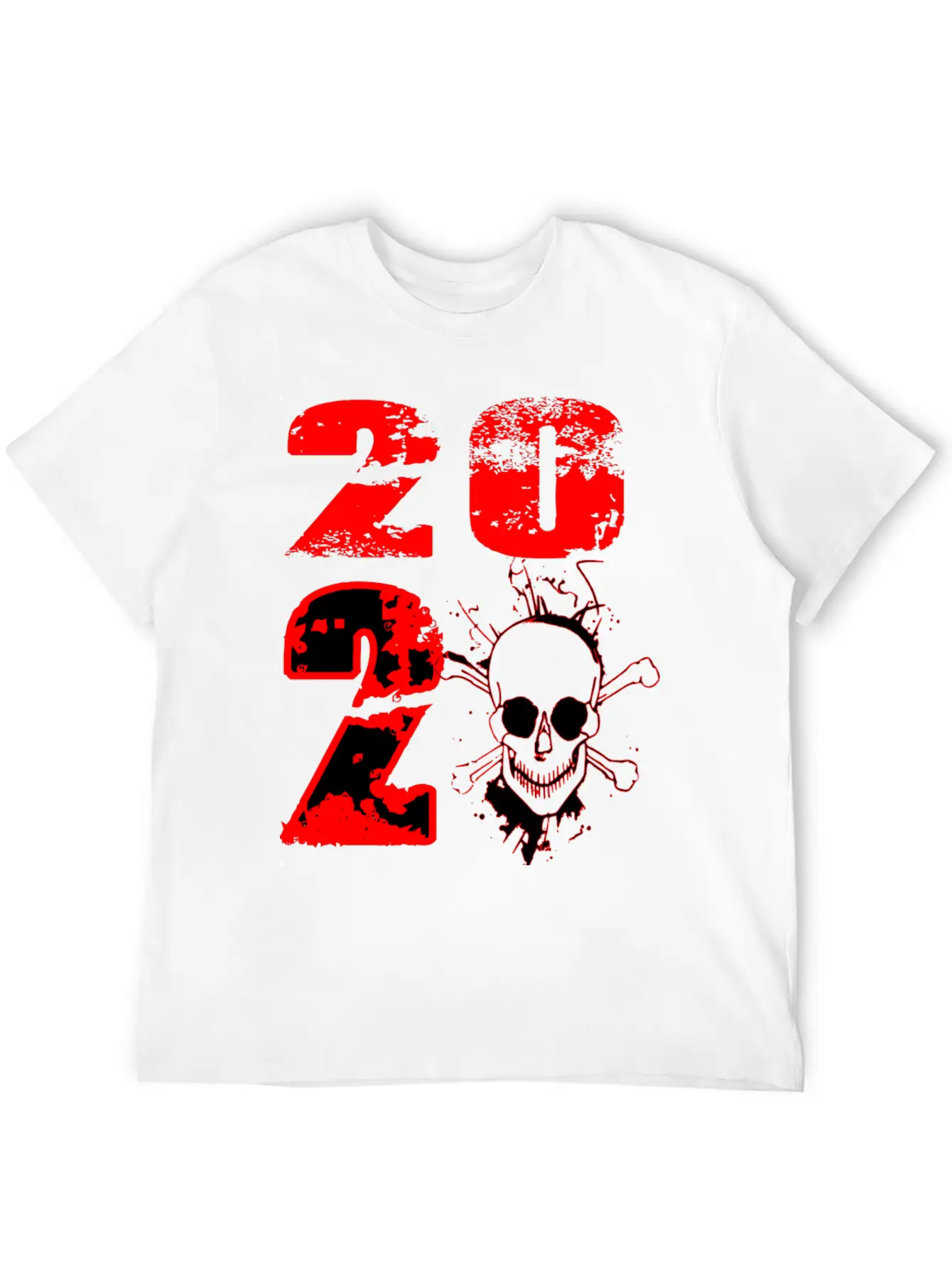 2020 - Skull Casual Graphic T-Shirt – Simple And Comfortable Daily Wear