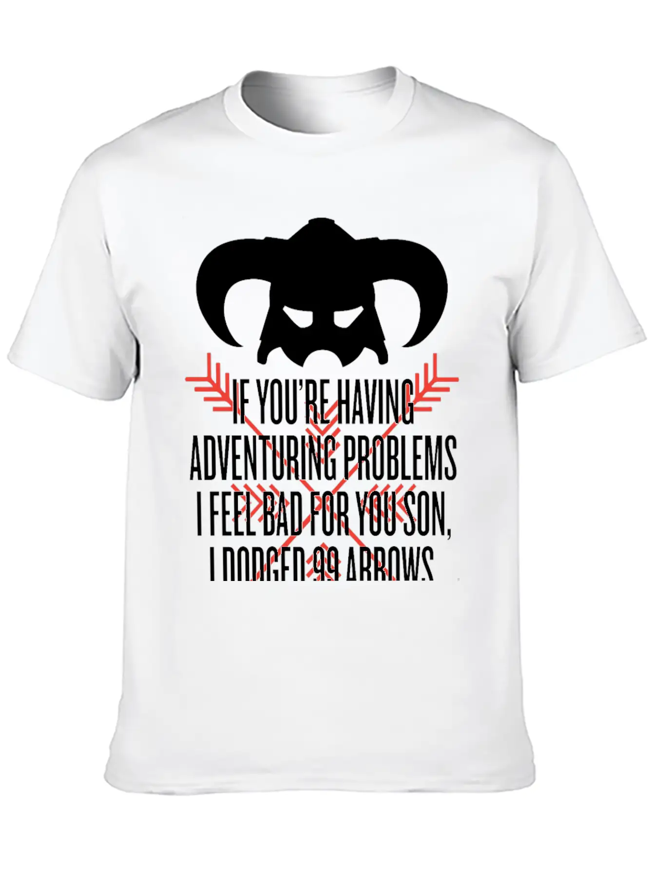 99 Arrows Unisex Cotton Tee – Relaxed Fit For Any Occasion