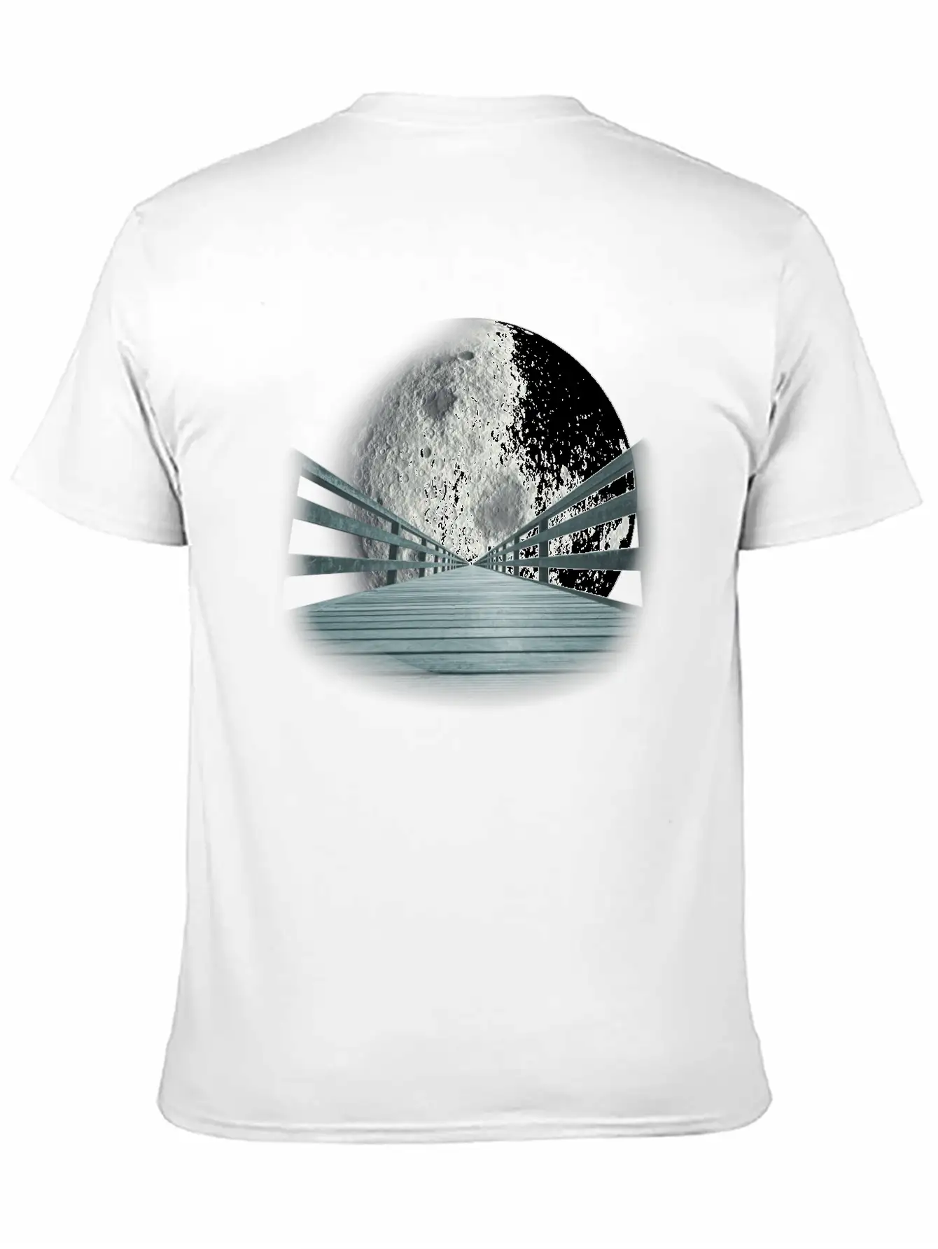 A Bridge To The Moon Stylish Everyday T-Shirt – Unisex Basic Cotton Tee