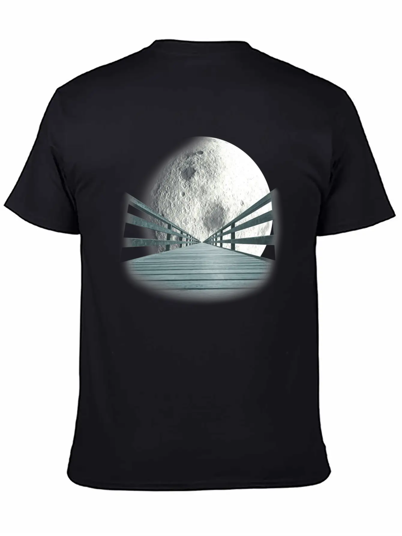 A Bridge To The Moon Stylish Everyday T-Shirt – Unisex Basic Cotton Tee