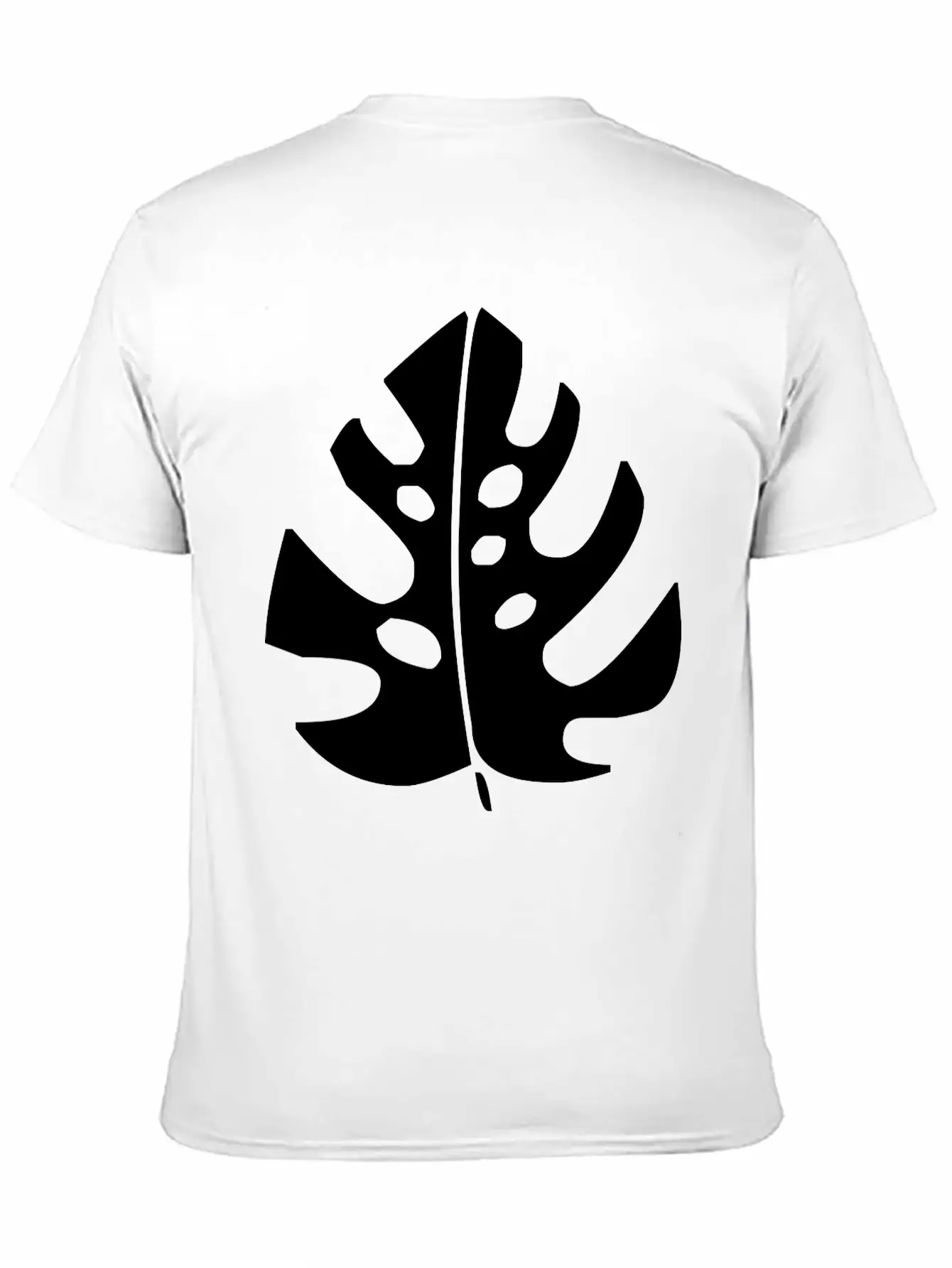 A Fern Leaf Simple Everyday Graphic Tee – Lightweight Summer Wear