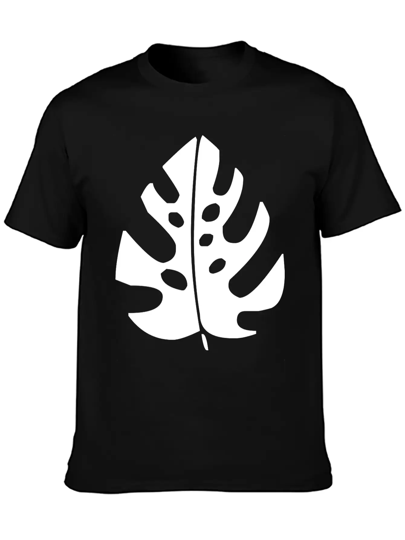 A Fern Leaf Simple Everyday Graphic Tee – Lightweight Summer Wear