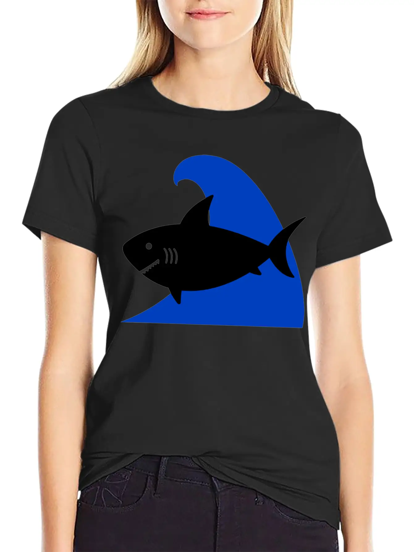 A Shark Stylish Everyday T-Shirt – Unisex Basic Cotton Tee