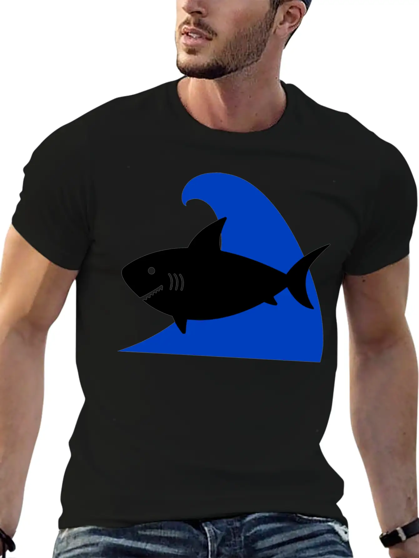 A Shark Stylish Everyday T-Shirt – Unisex Basic Cotton Tee