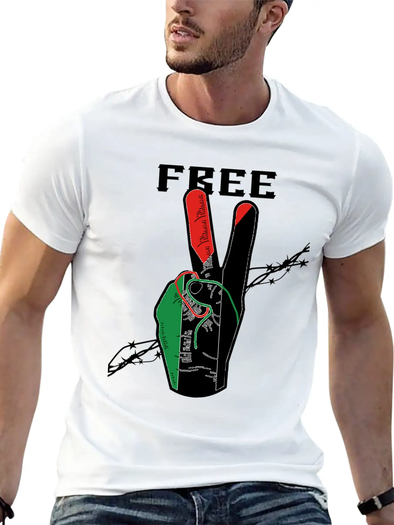 A Symbol Of Strength And Resilience Free Palestine Stylish Everyday T-Shirt – Unisex Basic Cotton Tee