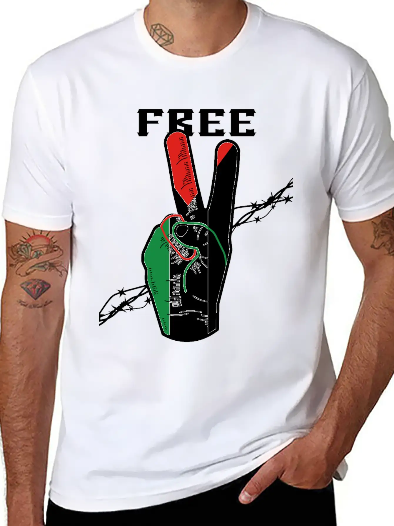 A Symbol Of Strength And Resilience Free Palestine Stylish Everyday T-Shirt – Unisex Basic Cotton Tee