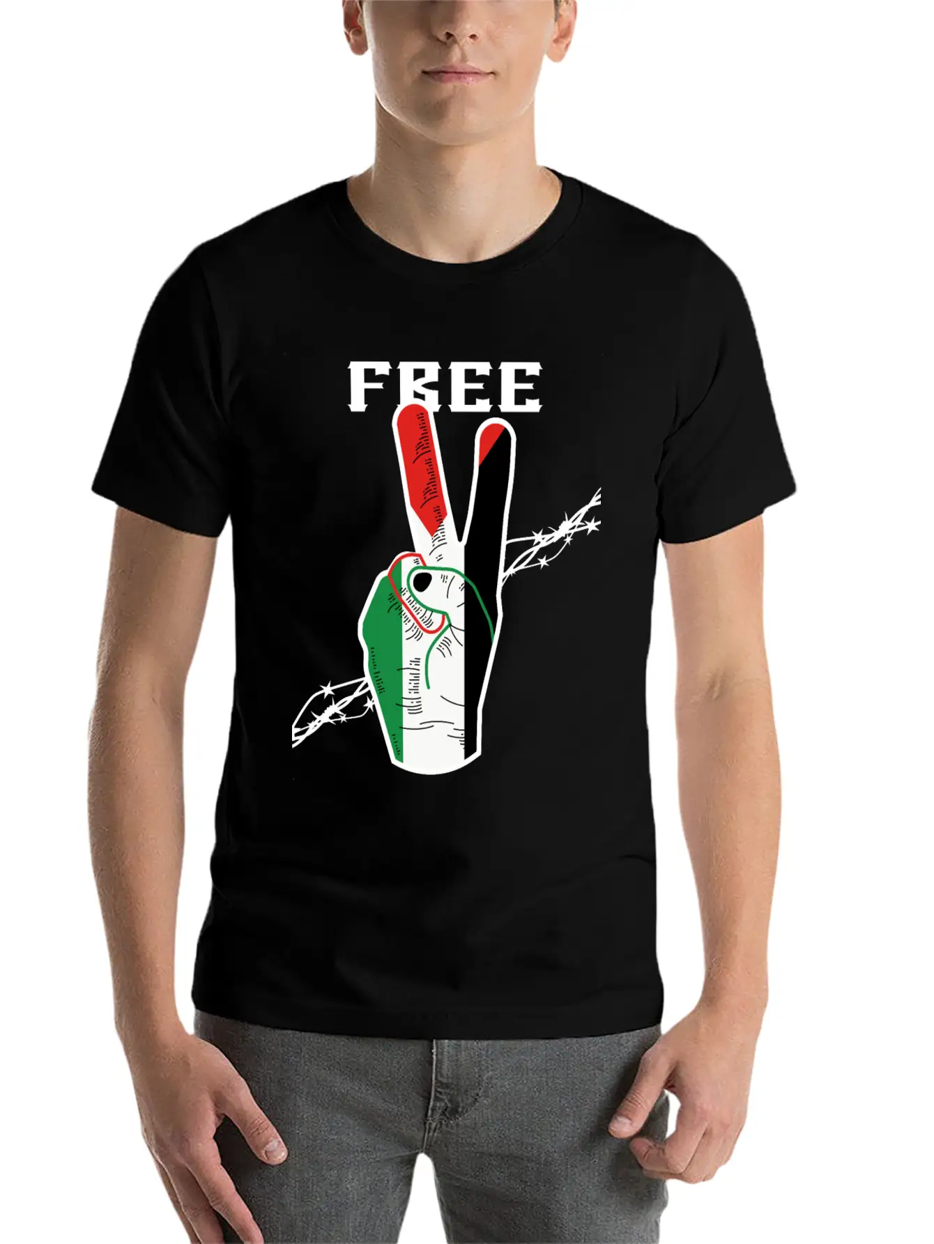 A Symbol Of Strength And Resilience Free Palestine Stylish Everyday T-Shirt – Unisex Basic Cotton Tee