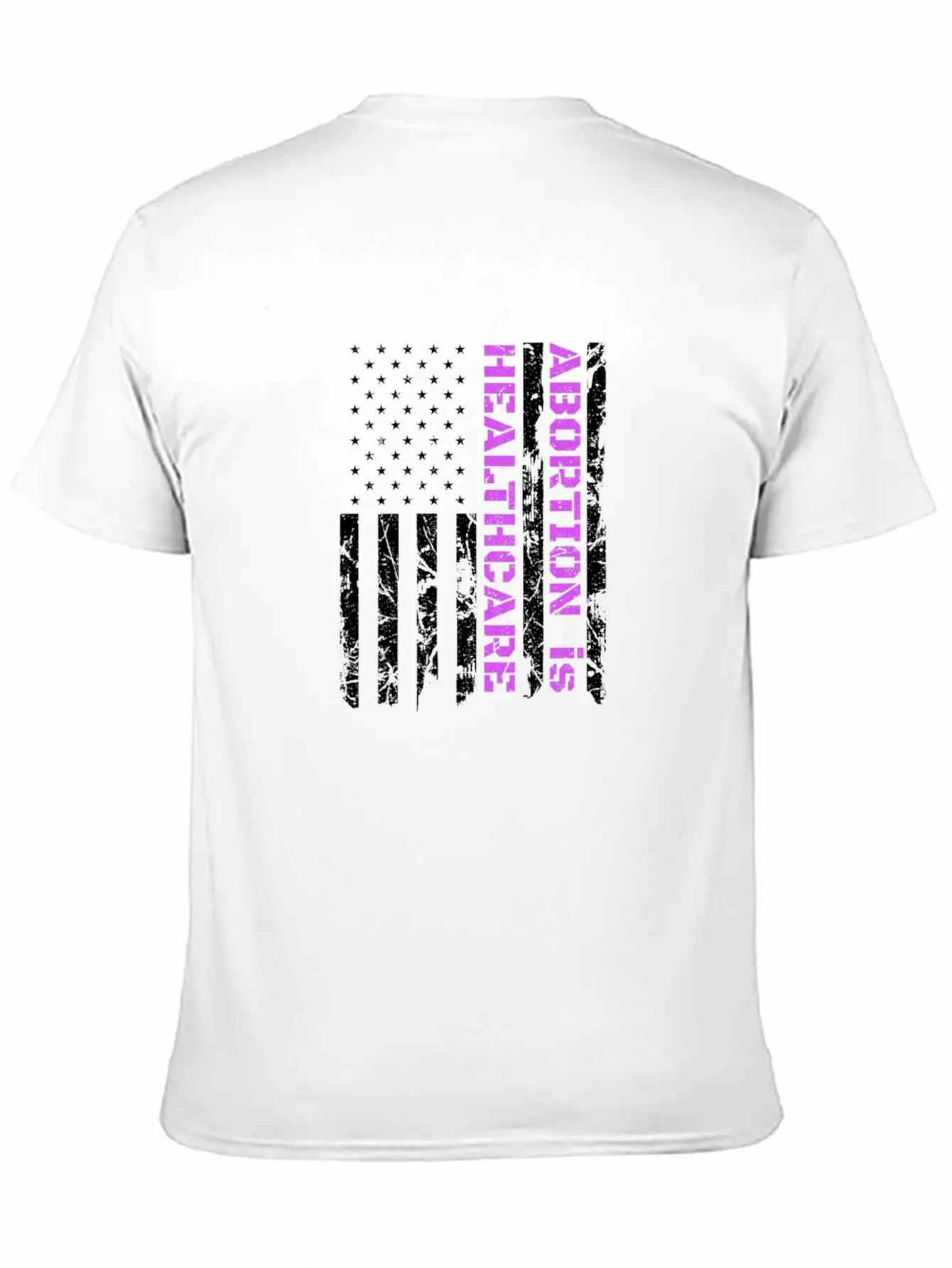 Abortion Is Healthcare Pro Choice American Flag Basic Graphic T-Shirt – Daily Comfort In Soft Cotton